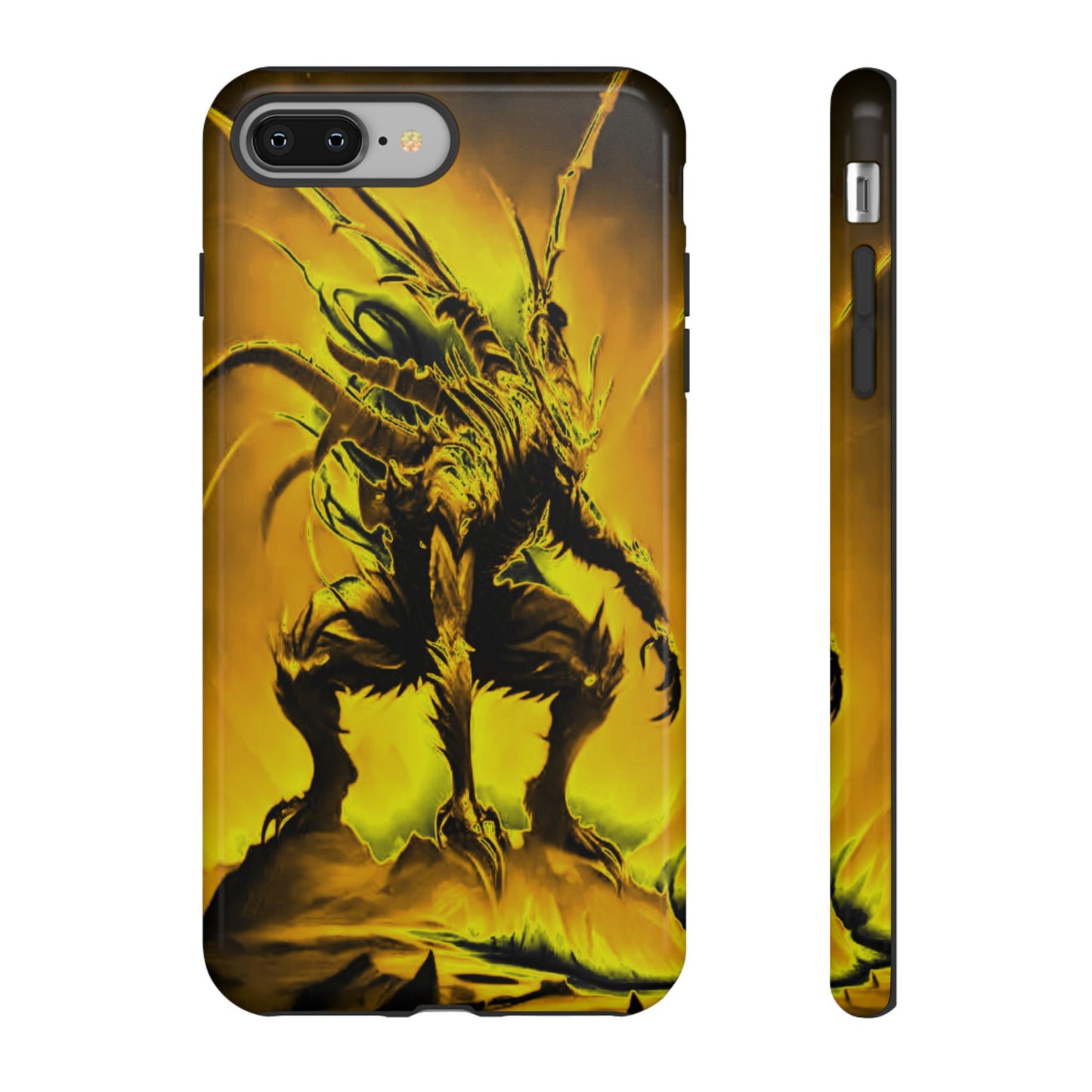 Crouching Fantasy Creature Tough Phone Case