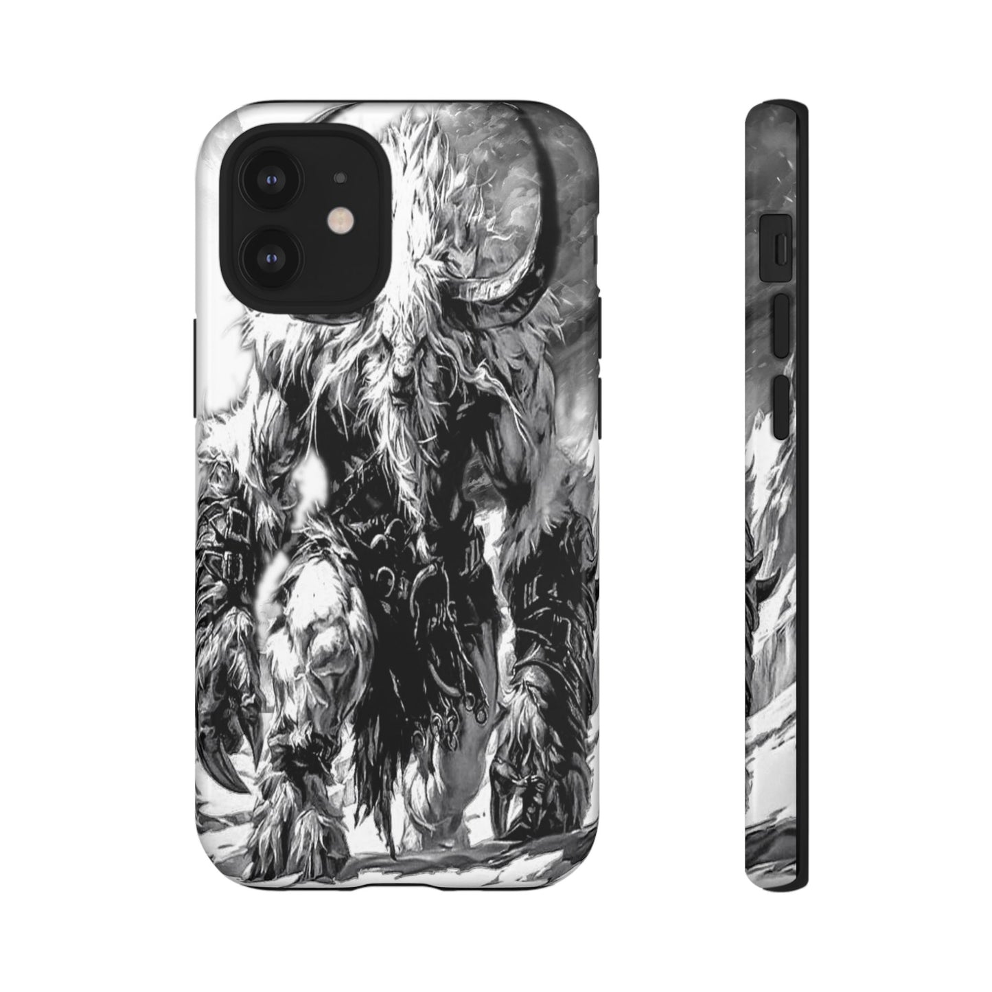 Snow Mountain Creature Tough Phone Case