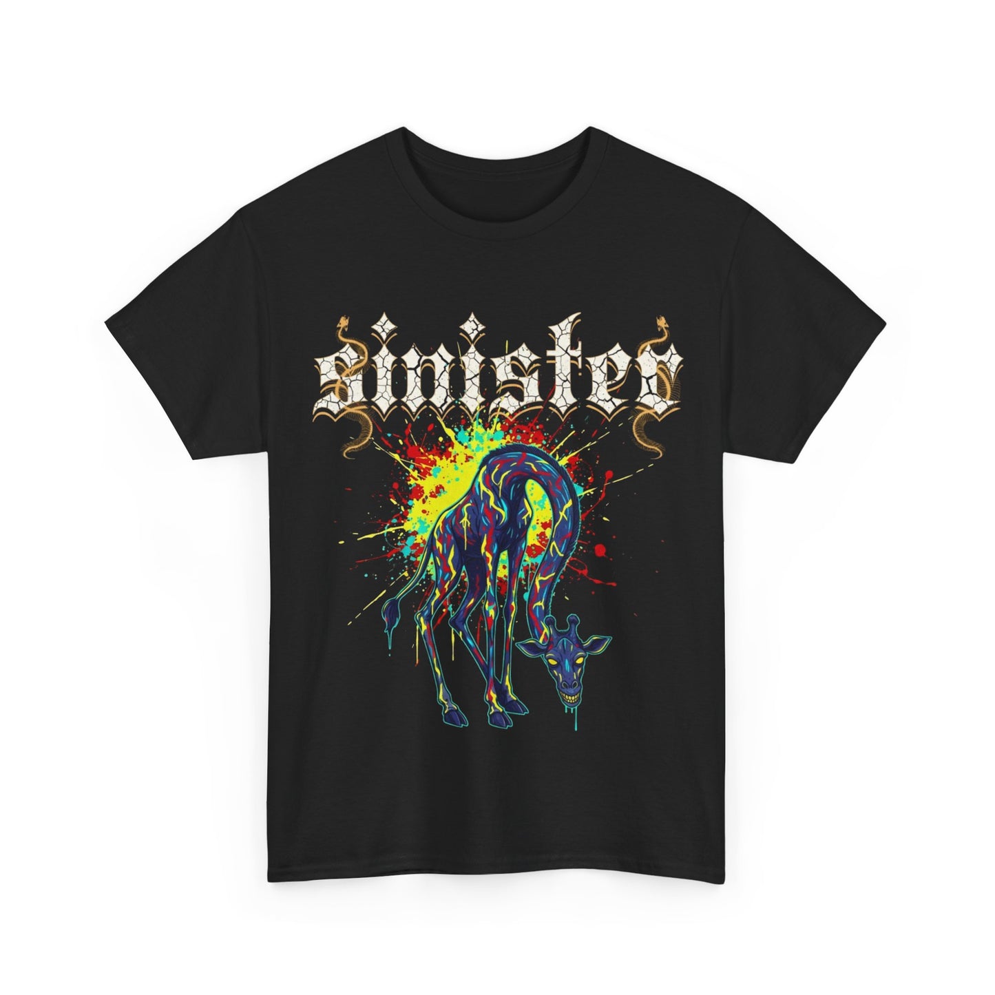 Demented Giraffe Tee=Shirt