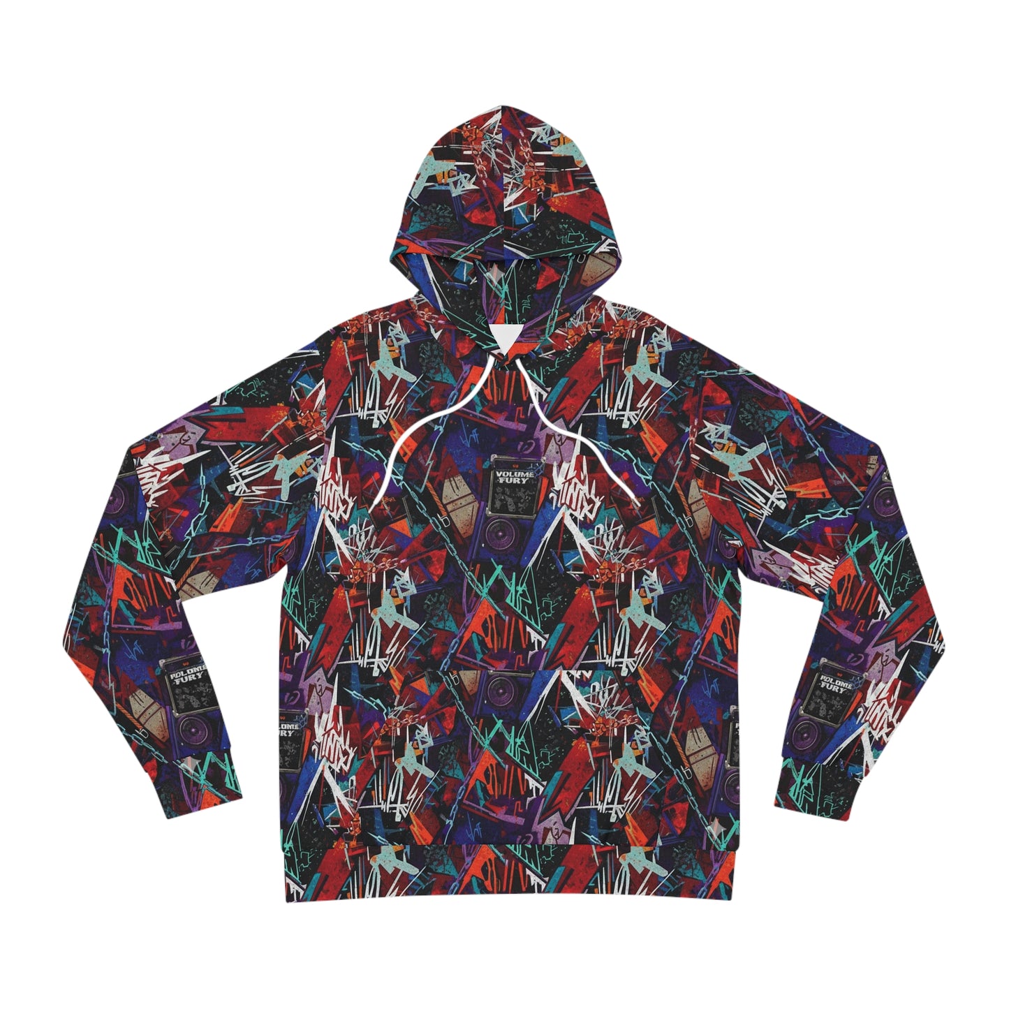 Bold Abstract Urban Hoodie