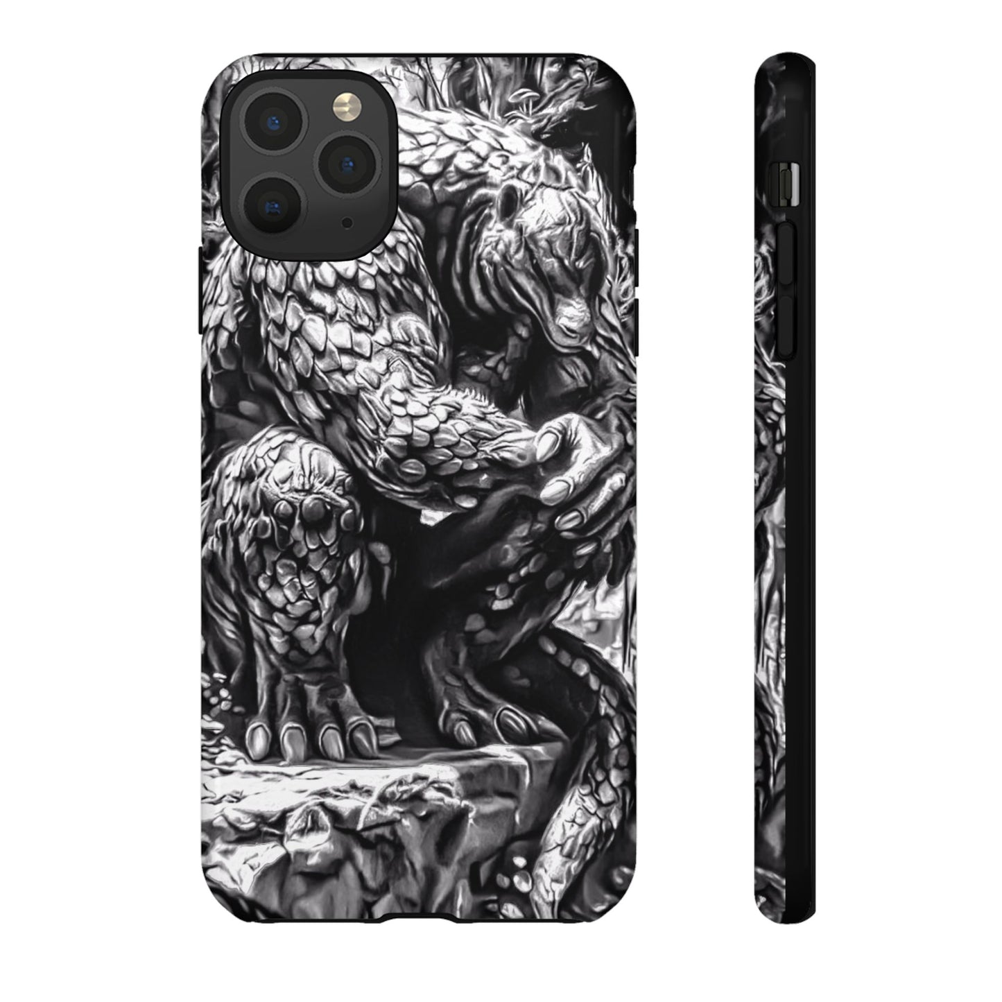 Scaley Cat Creature Tough Phone Case