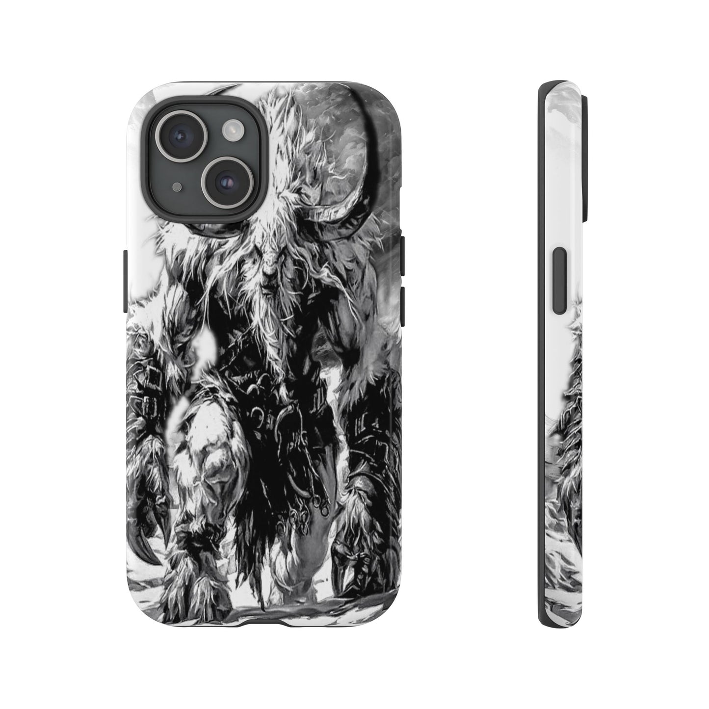 Snow Mountain Creature Tough Phone Case