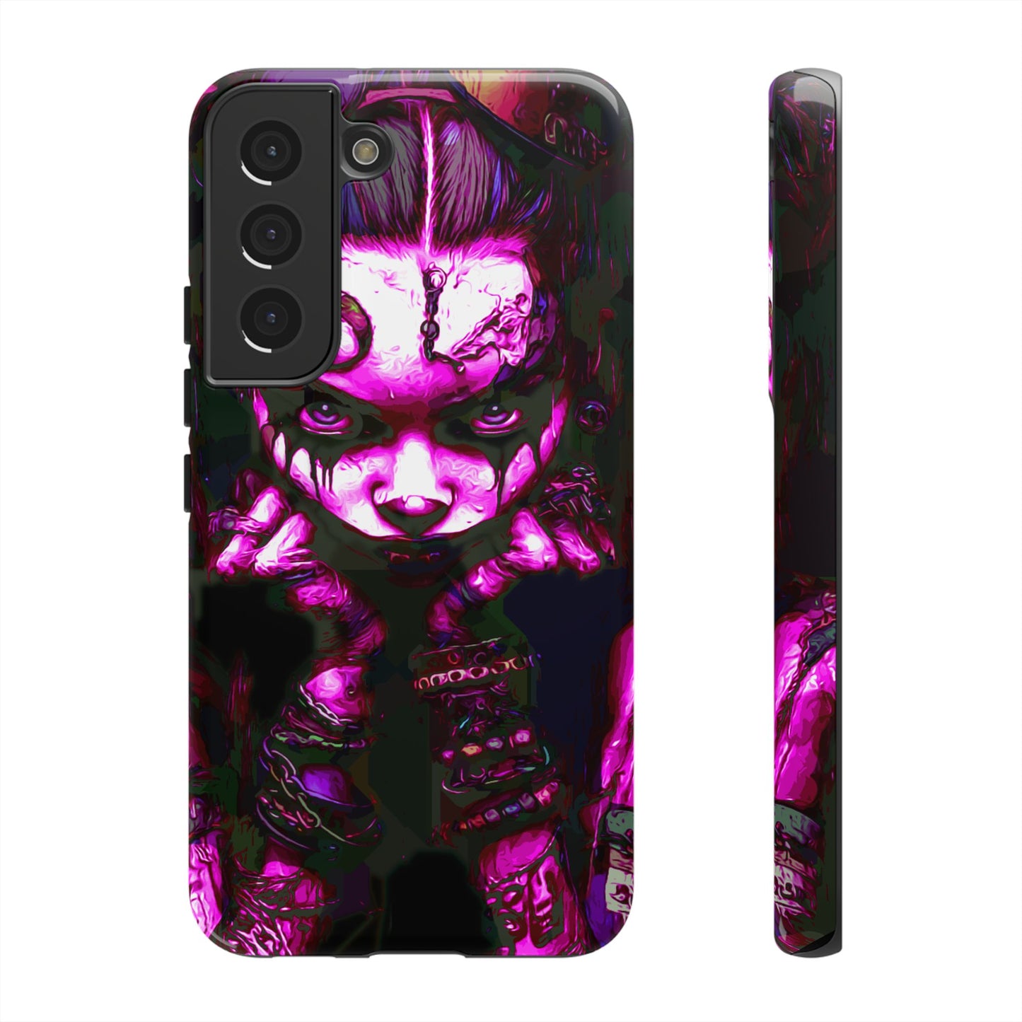 Sassy Goth Girl Tough Phone Case