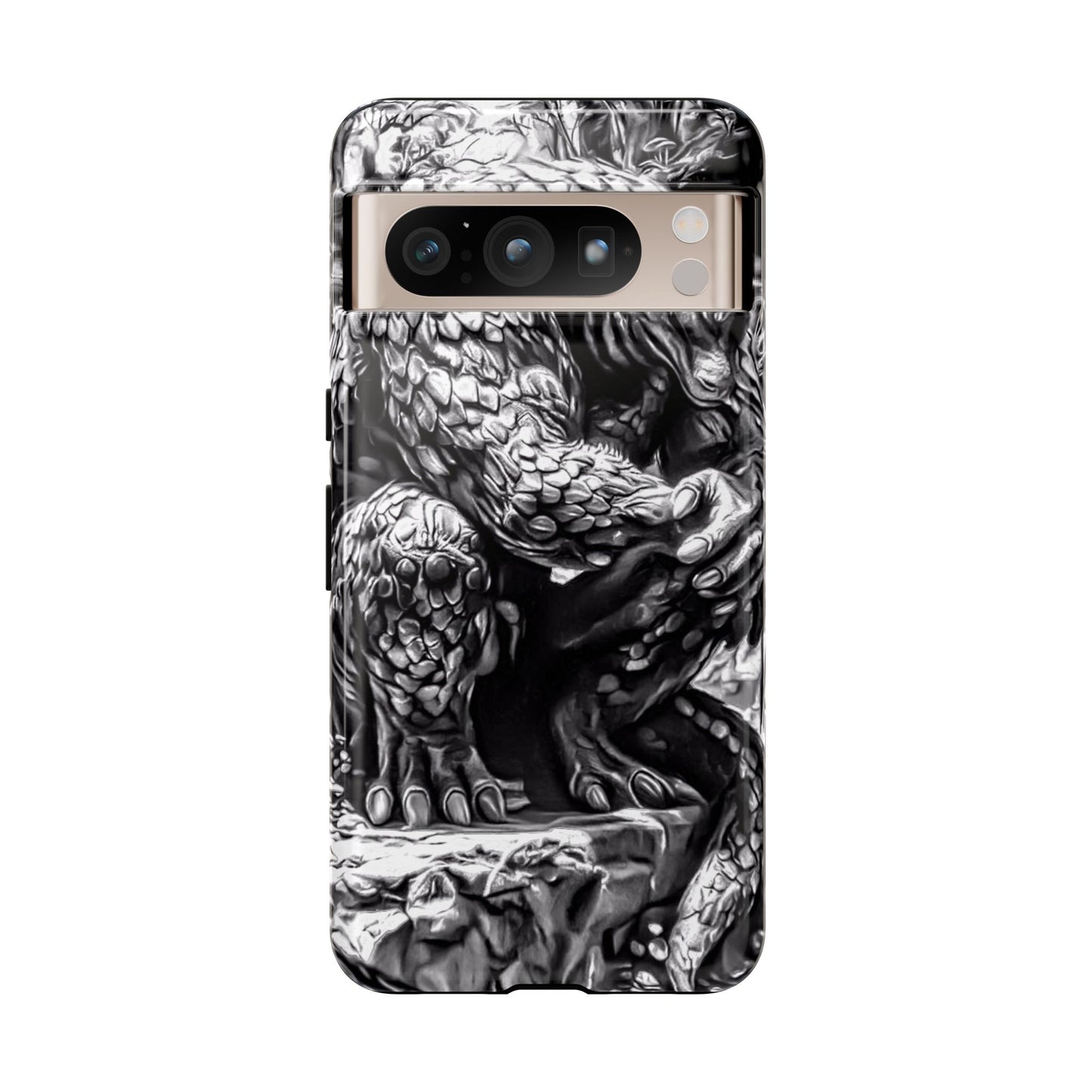 Scaley Cat Creature Tough Phone Case