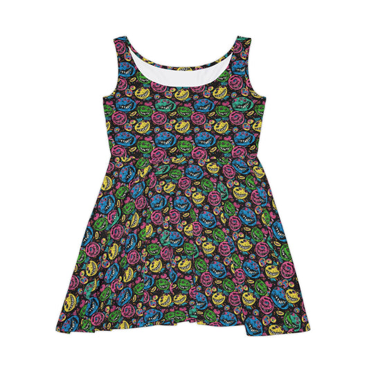 Uncanny Confection Skater Dress