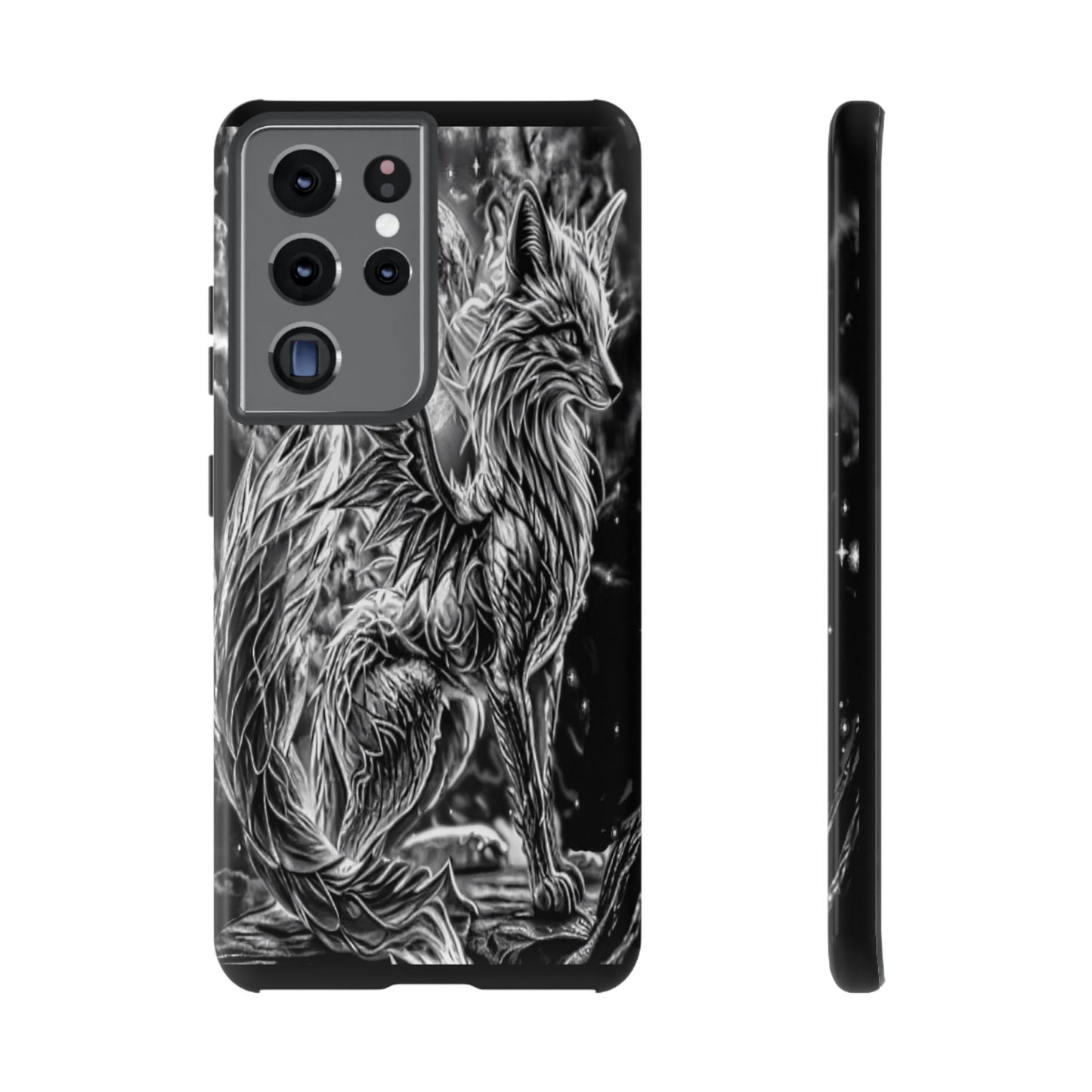 Winged Fox Tough Phone Case