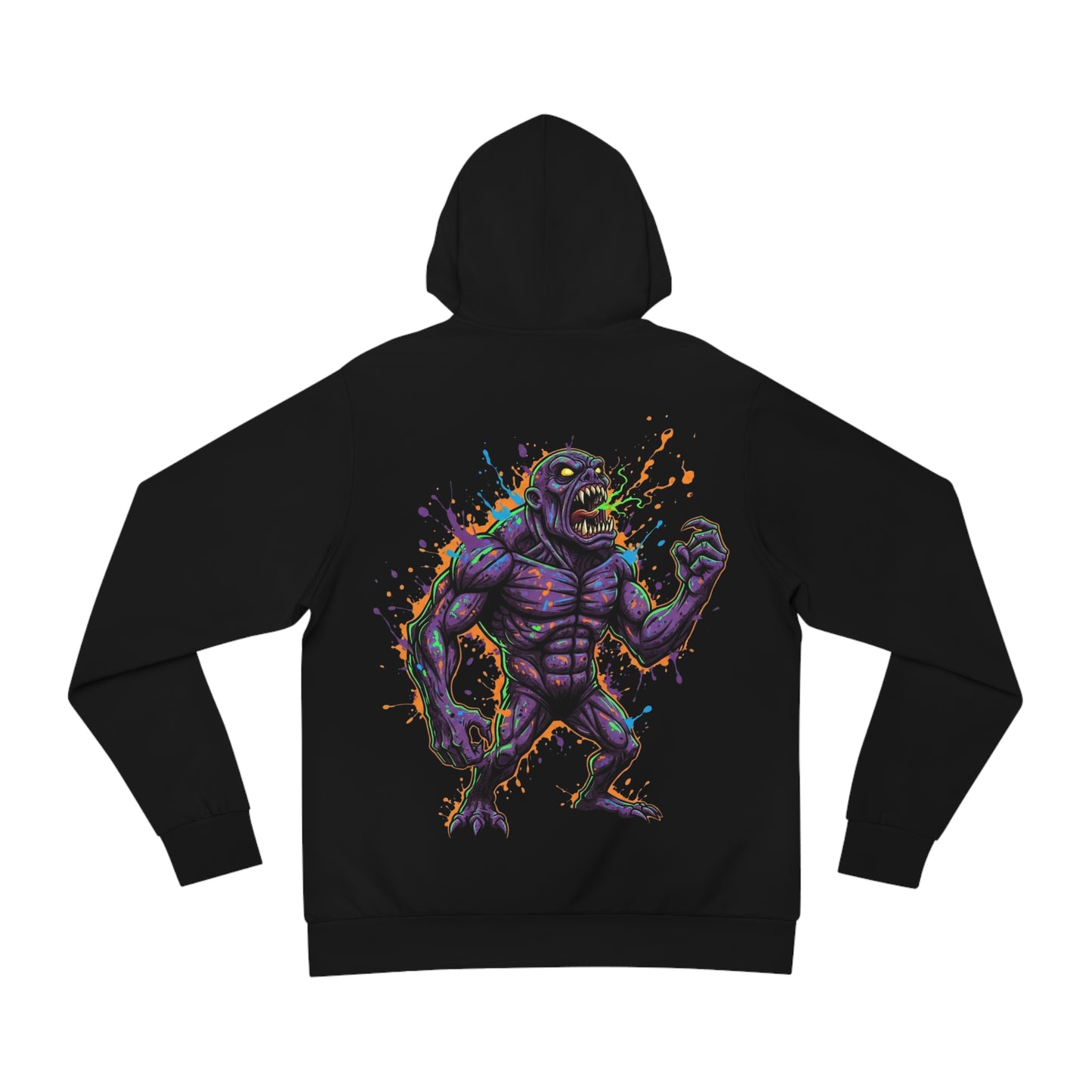 The Bad News Commuter Hoodie (Logo Front/Artwork Back)
