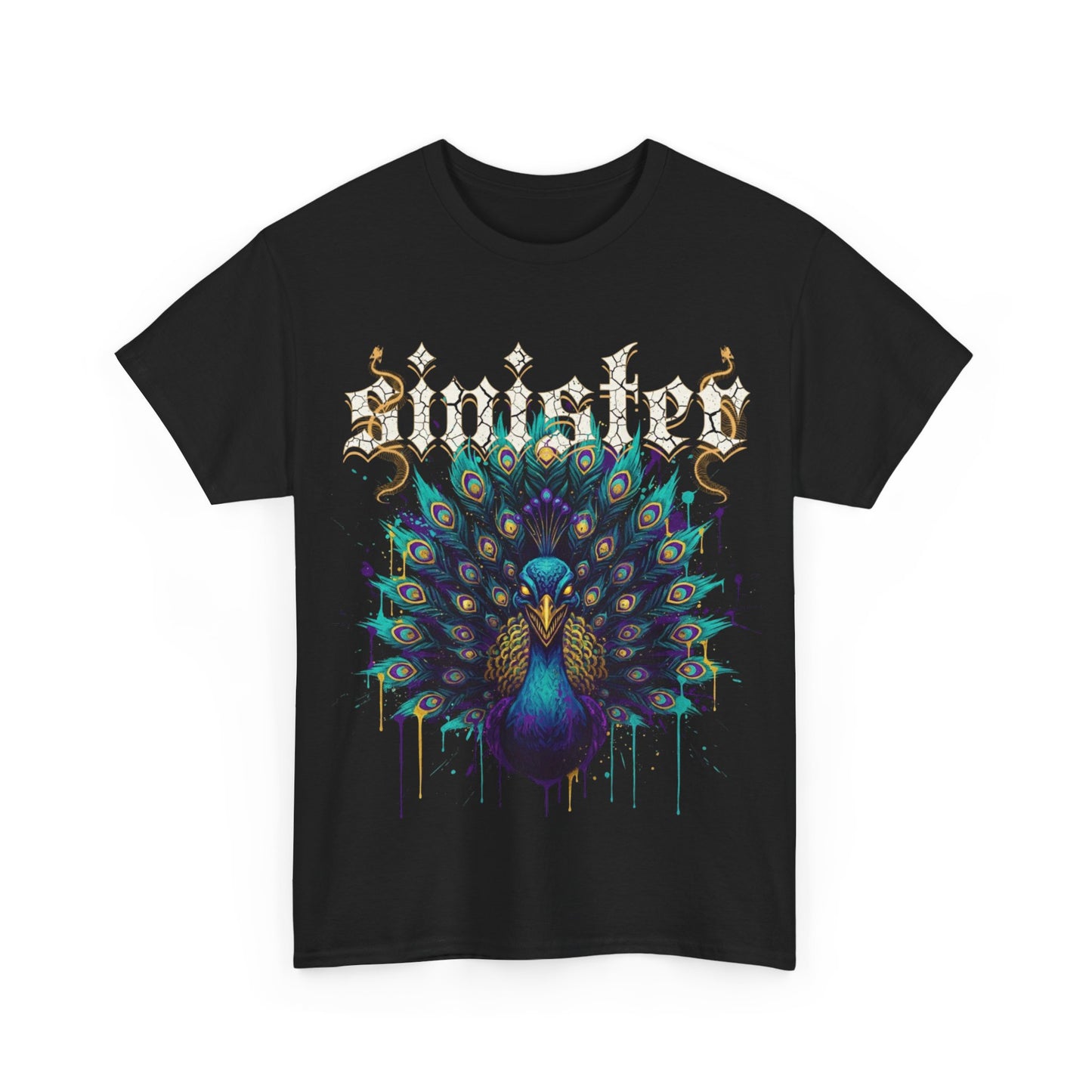 Warped Peacock Tee-Shirt