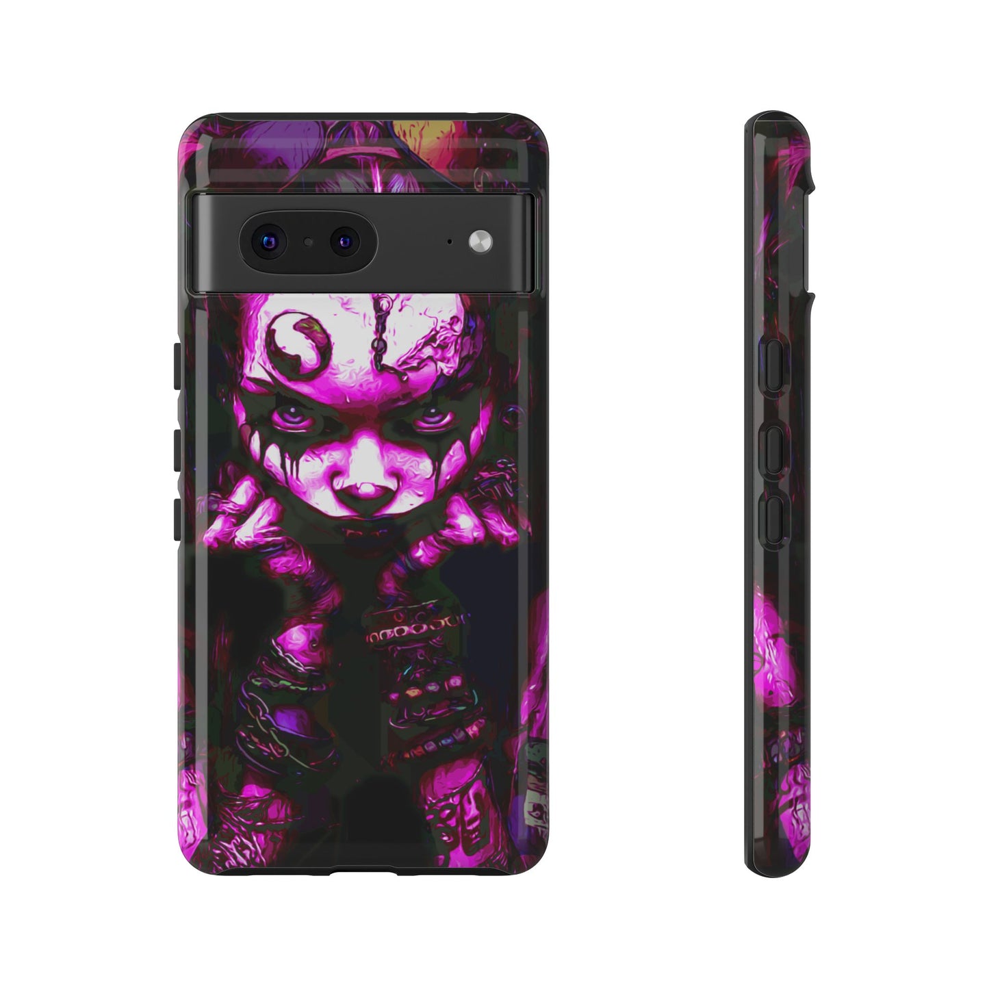 Sassy Goth Girl Tough Phone Case