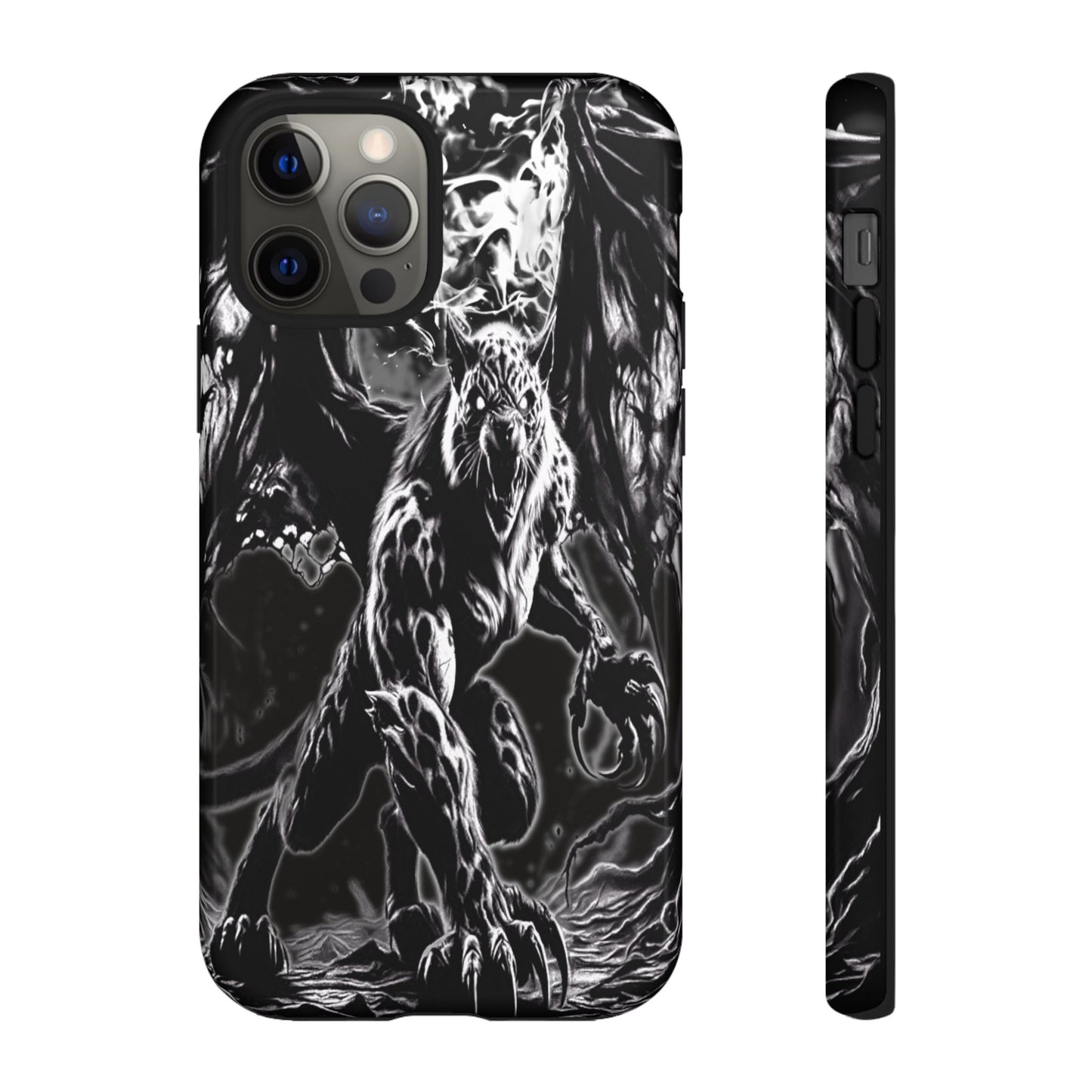 Winged Tiger Tough Phone Case