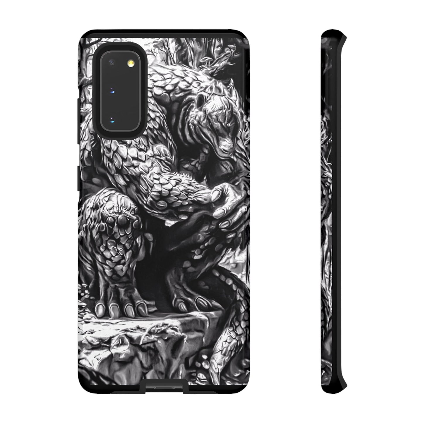 Scaley Cat Creature Tough Phone Case