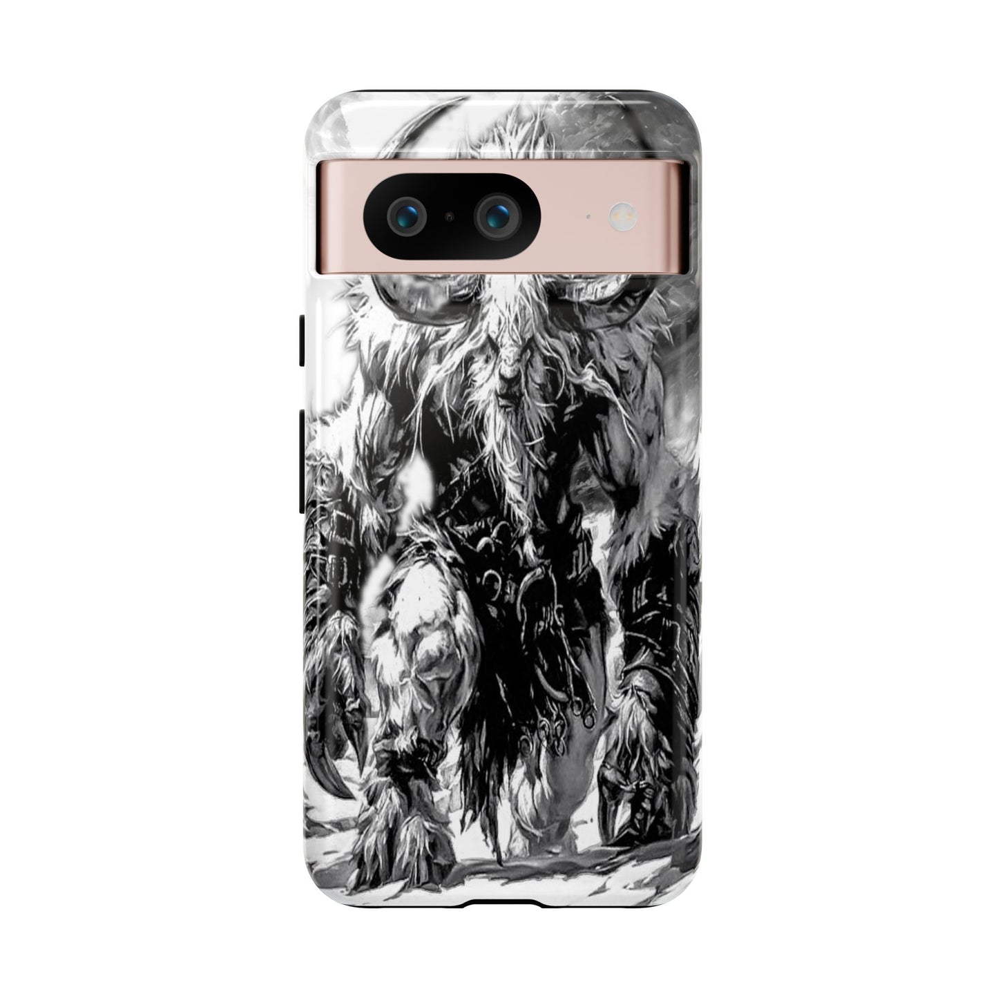 Snow Mountain Creature Tough Phone Case