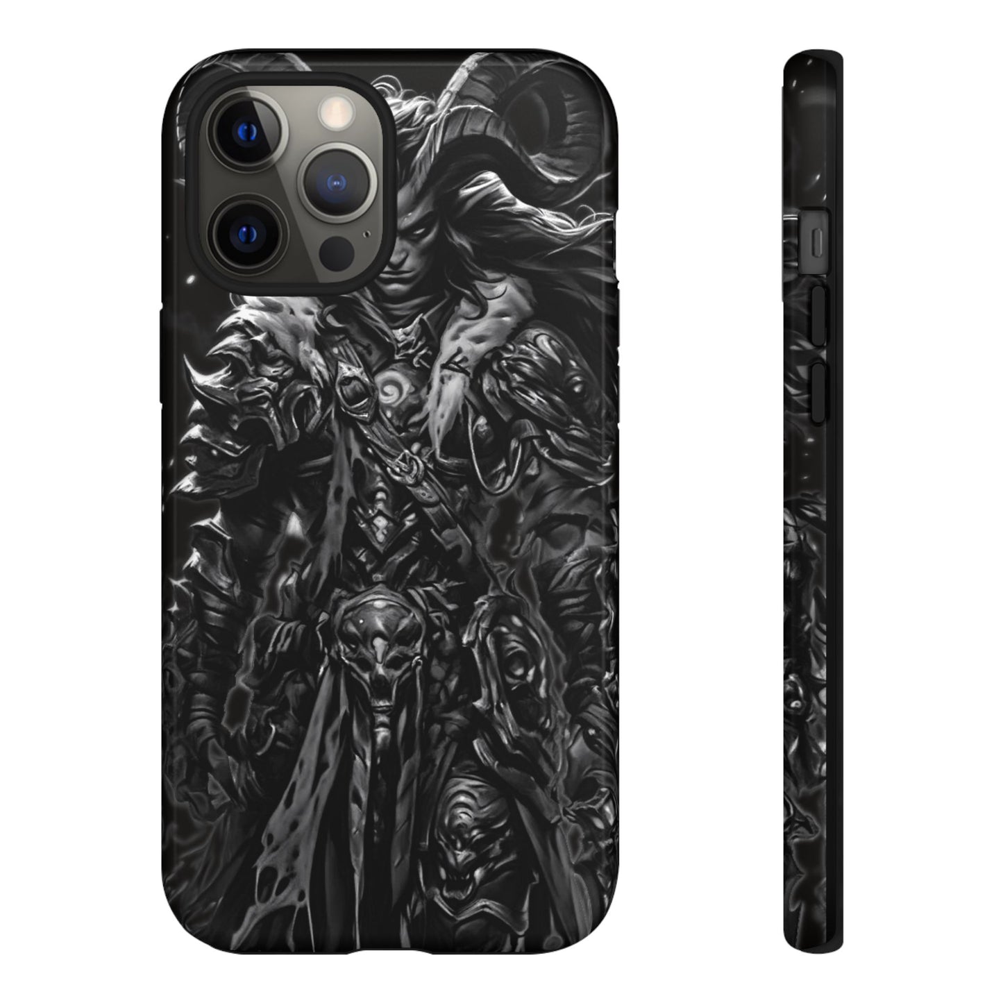 Large Horned Man Tough Phone Case