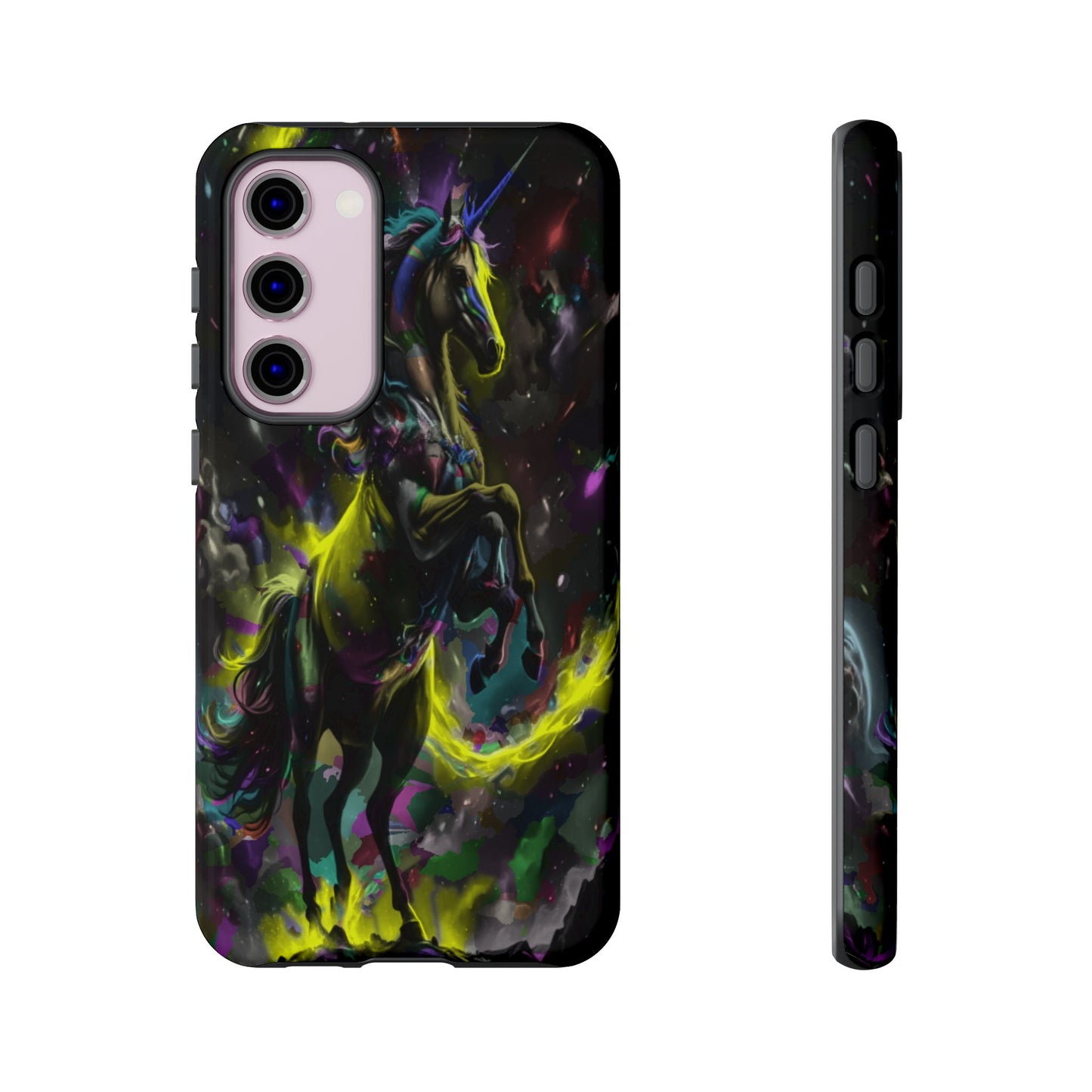 Rearing Up Unicorn Tough Phone Cases