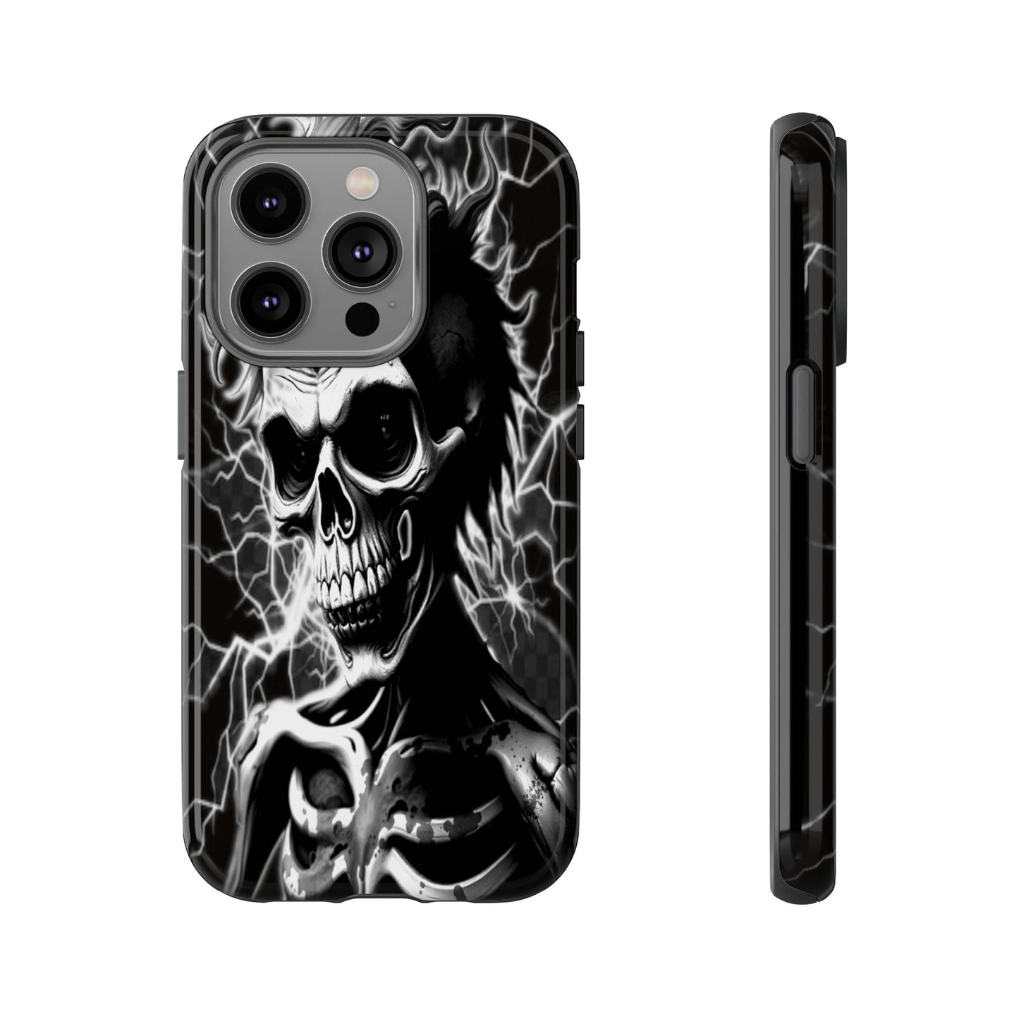 Electric Skull Tough Phone Case