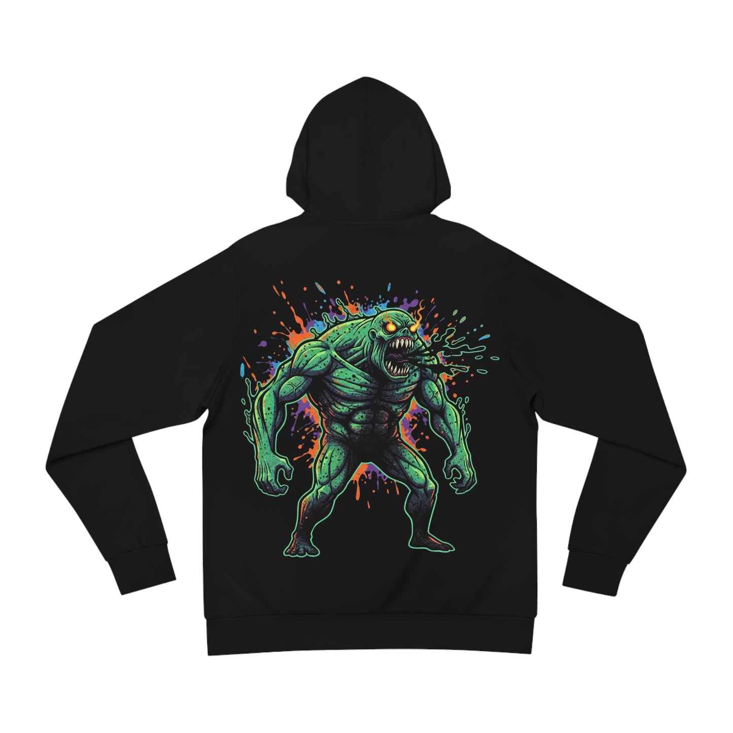 The Uncontrolled Cougher Hoodie (Logo Front/Artwork Back)