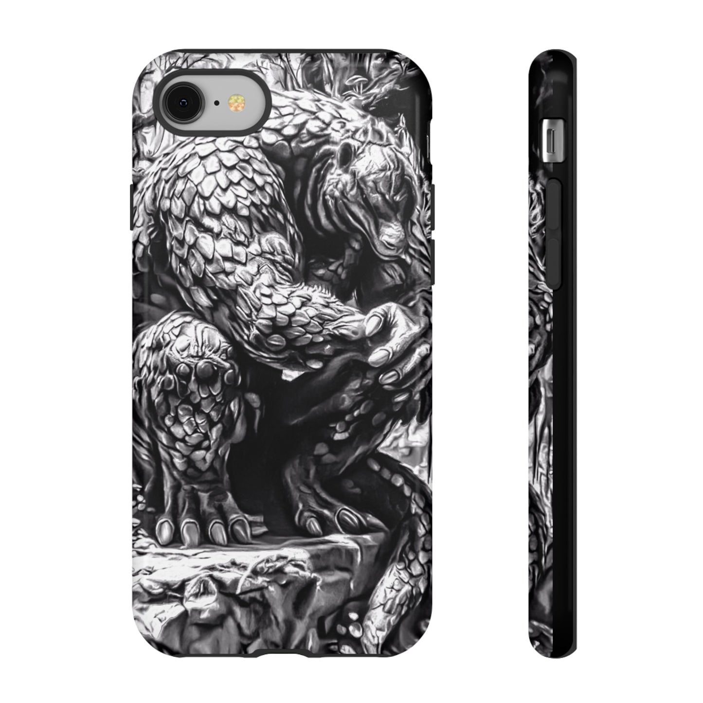 Scaley Cat Creature Tough Phone Case