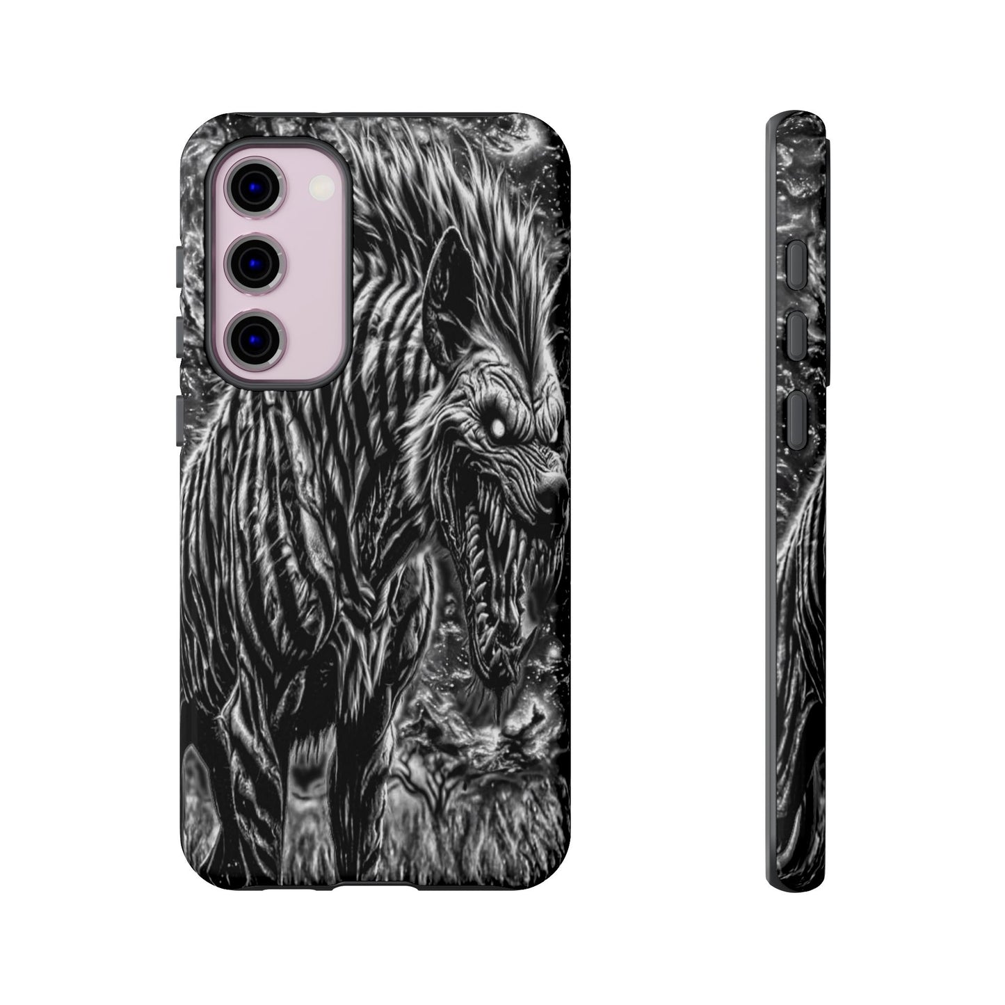 Snarling Hyena Tough Phone Case