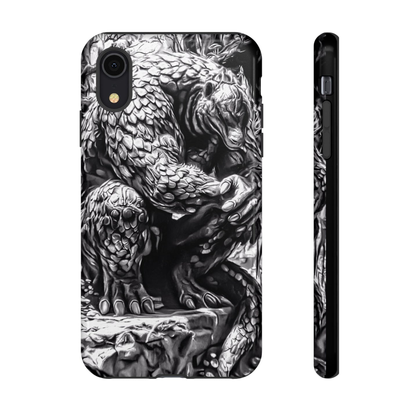 Scaley Cat Creature Tough Phone Case