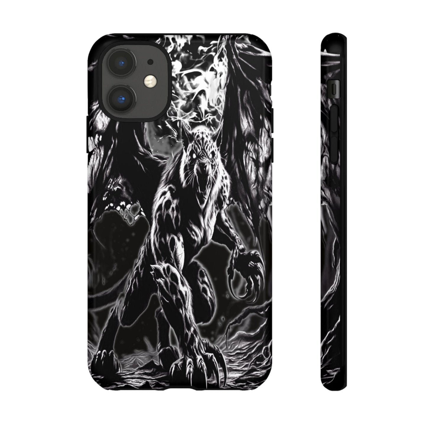 Winged Tiger Tough Phone Case