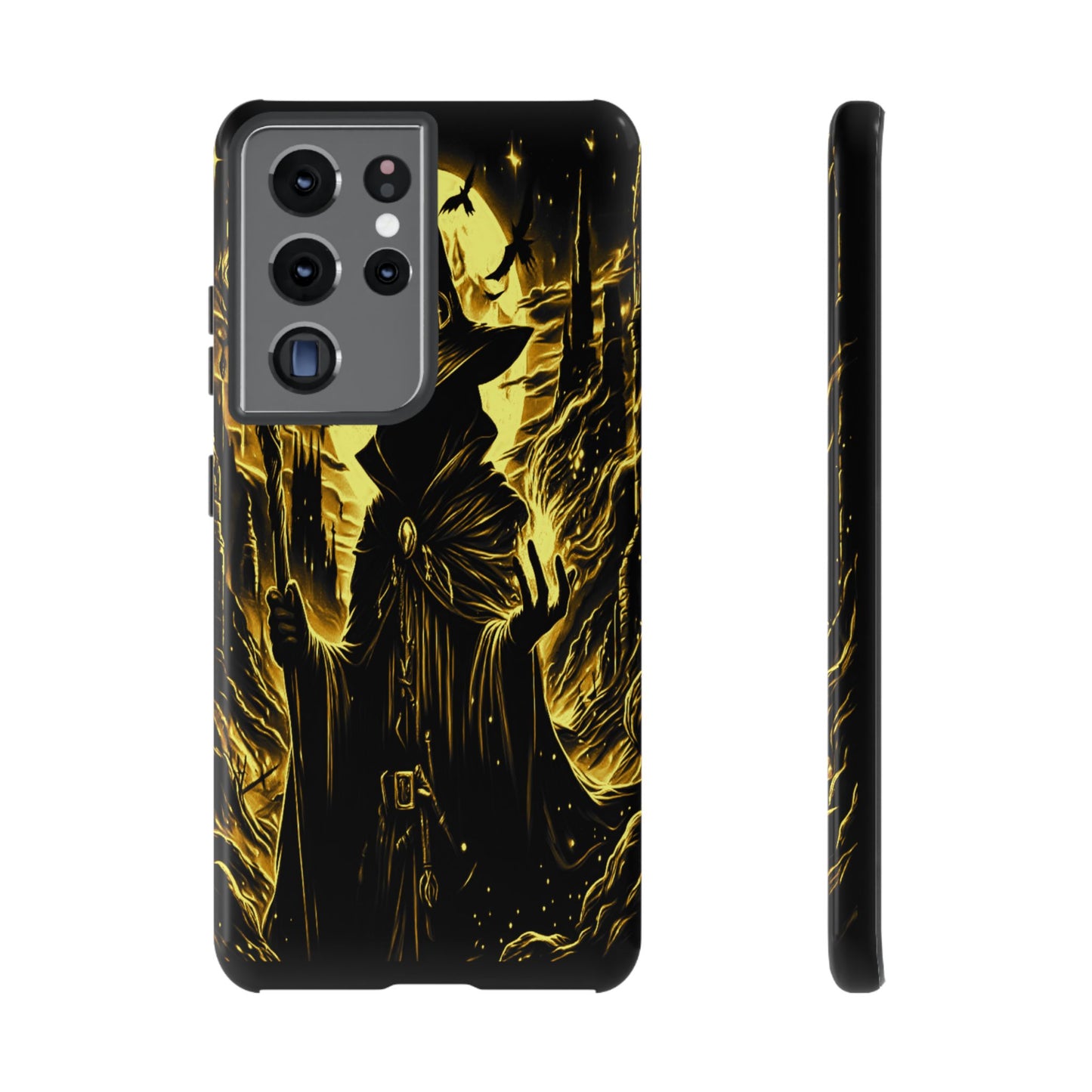 Hidden Face Dark Wizard Tough Phone Case