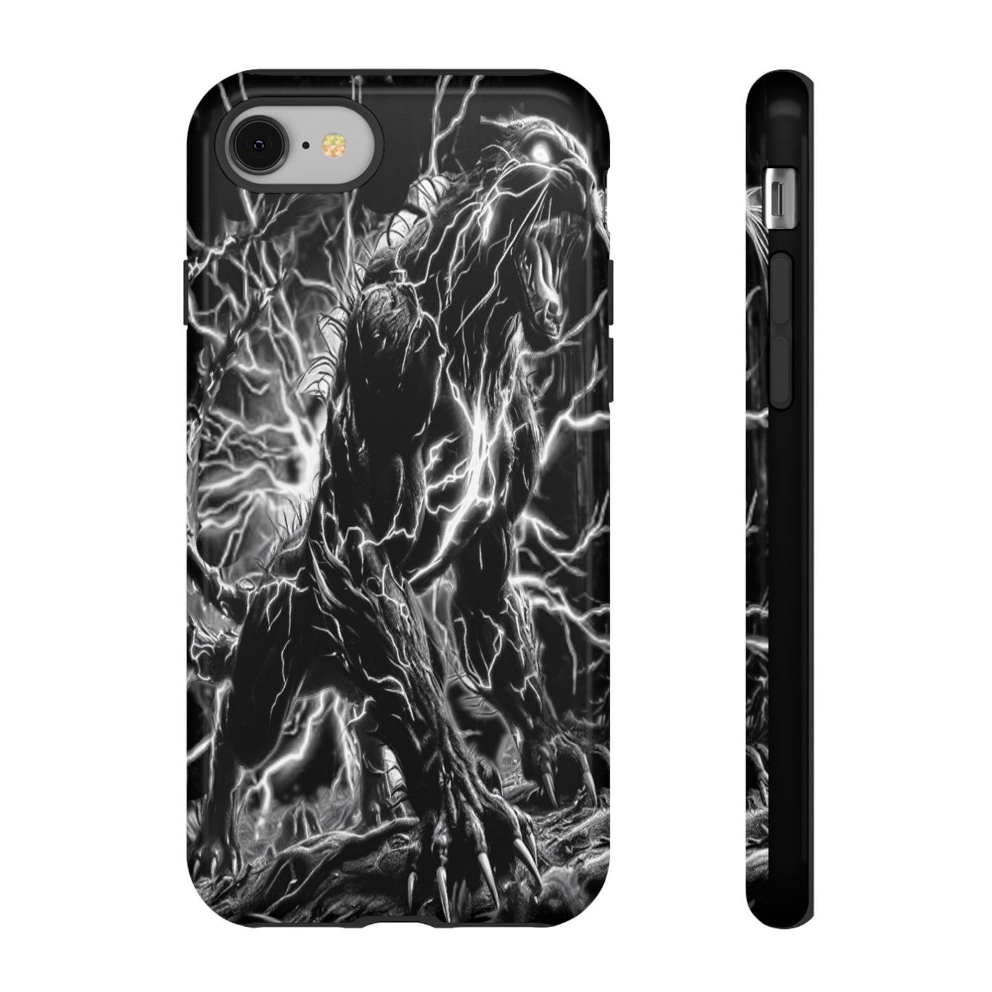 Electric Panther Tough Phone Case