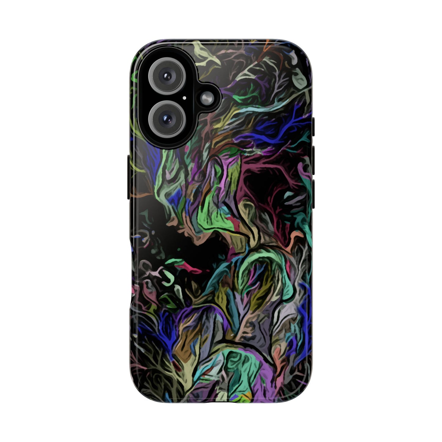 Tree Haired Girl Tough Phone Case