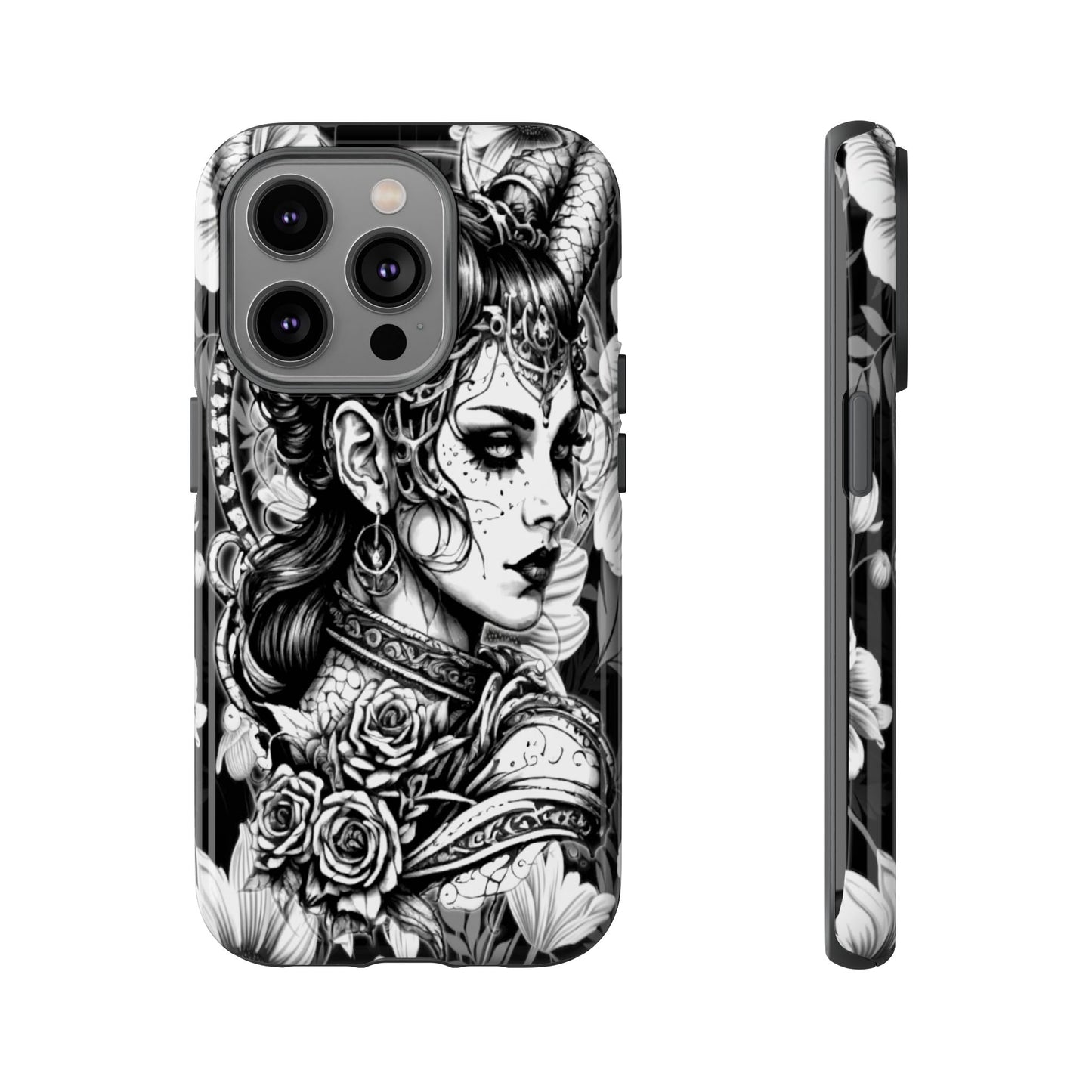 Goth Horned Queen Tough Phone Case