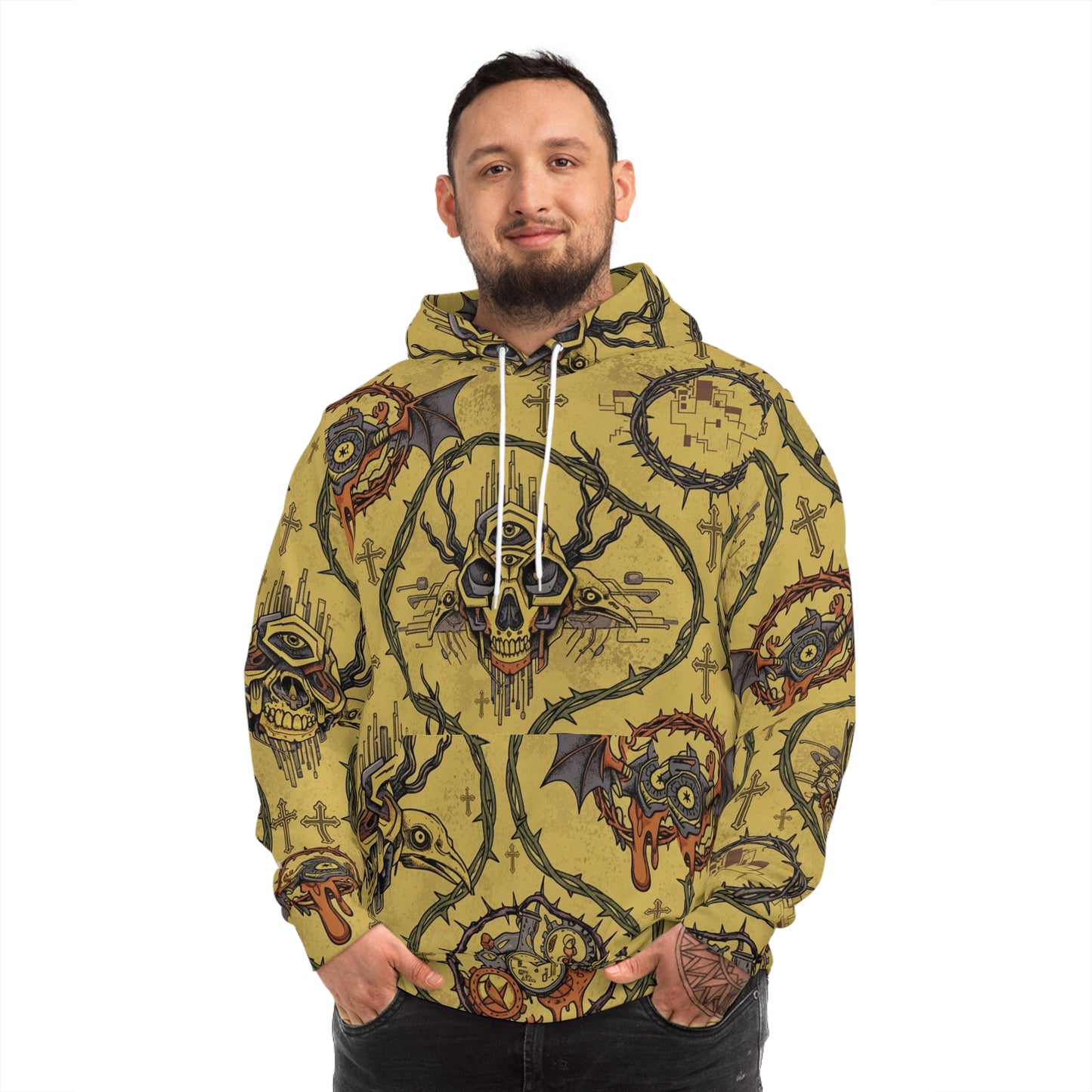 Ochre Mechanical Decay Hoodie