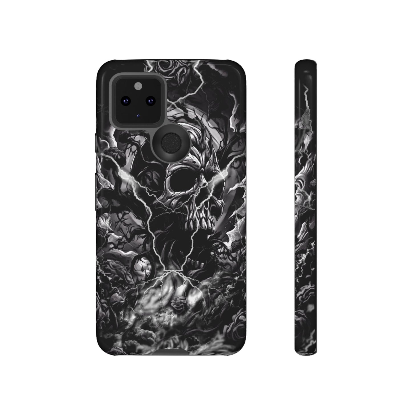 Skull Storm Tough Phone Case