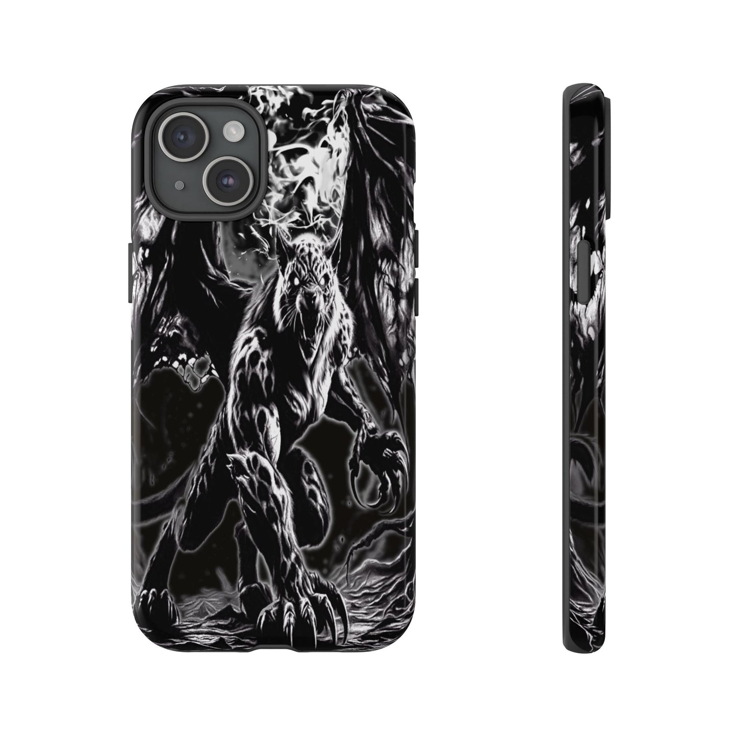 Winged Tiger Tough Phone Case