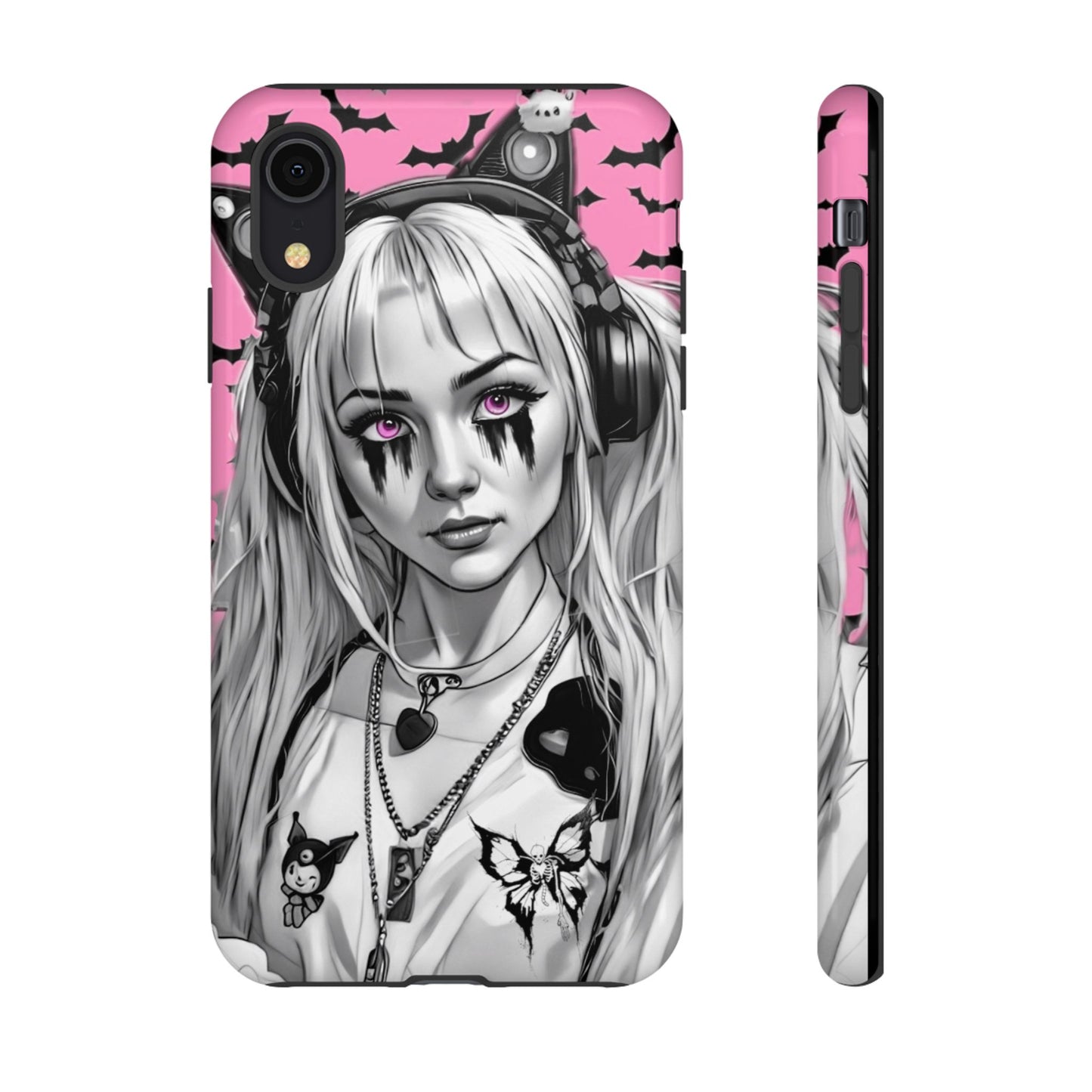 Gothic Kitty Tough Phone Case