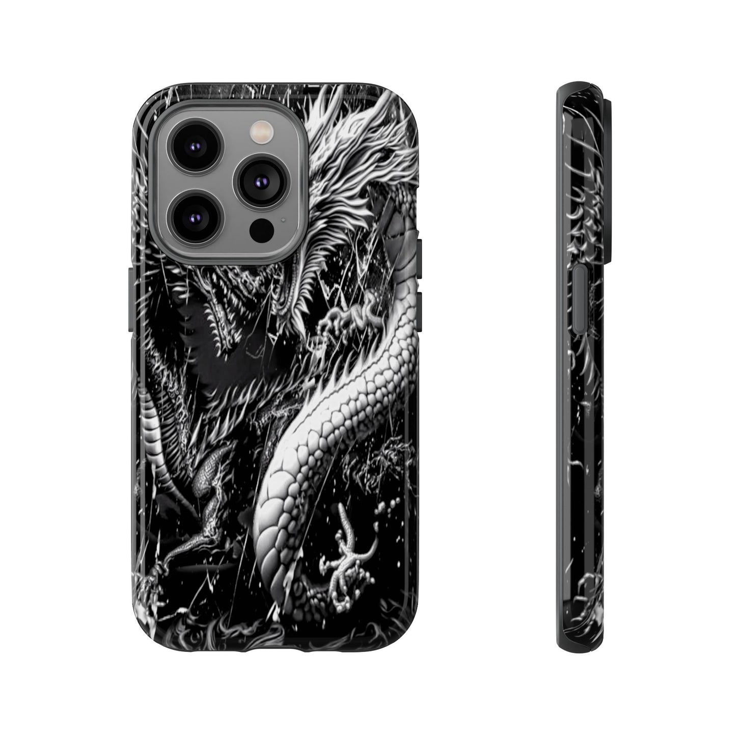 Two Dragons Tough Phone Case