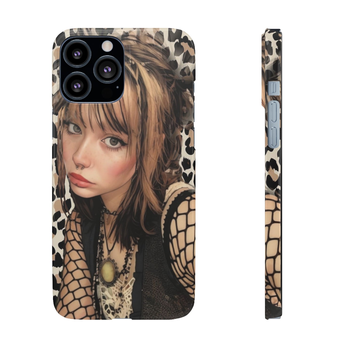 Gothical Leopard Snap Phone Case