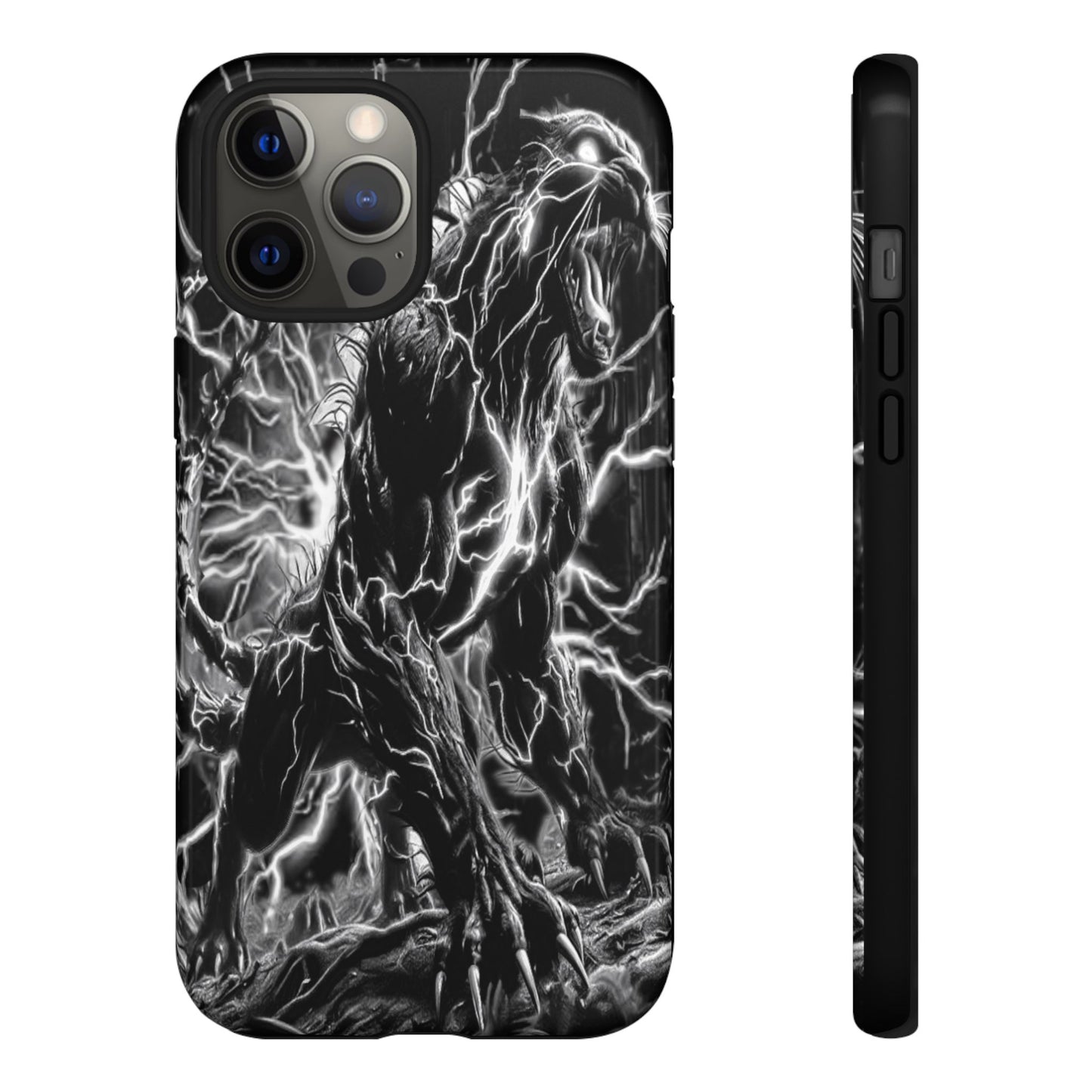 Electric Panther Tough Phone Case