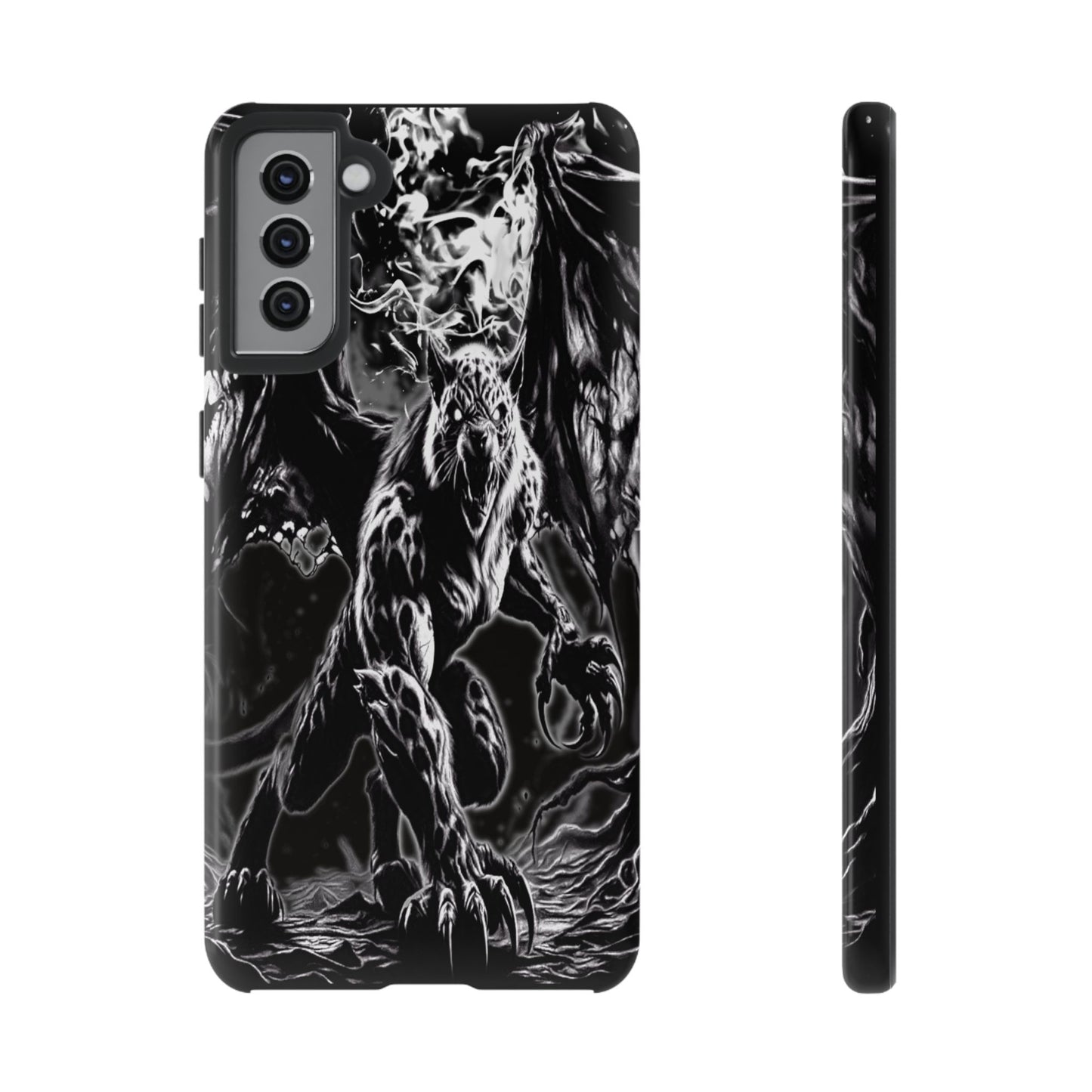 Winged Tiger Tough Phone Case