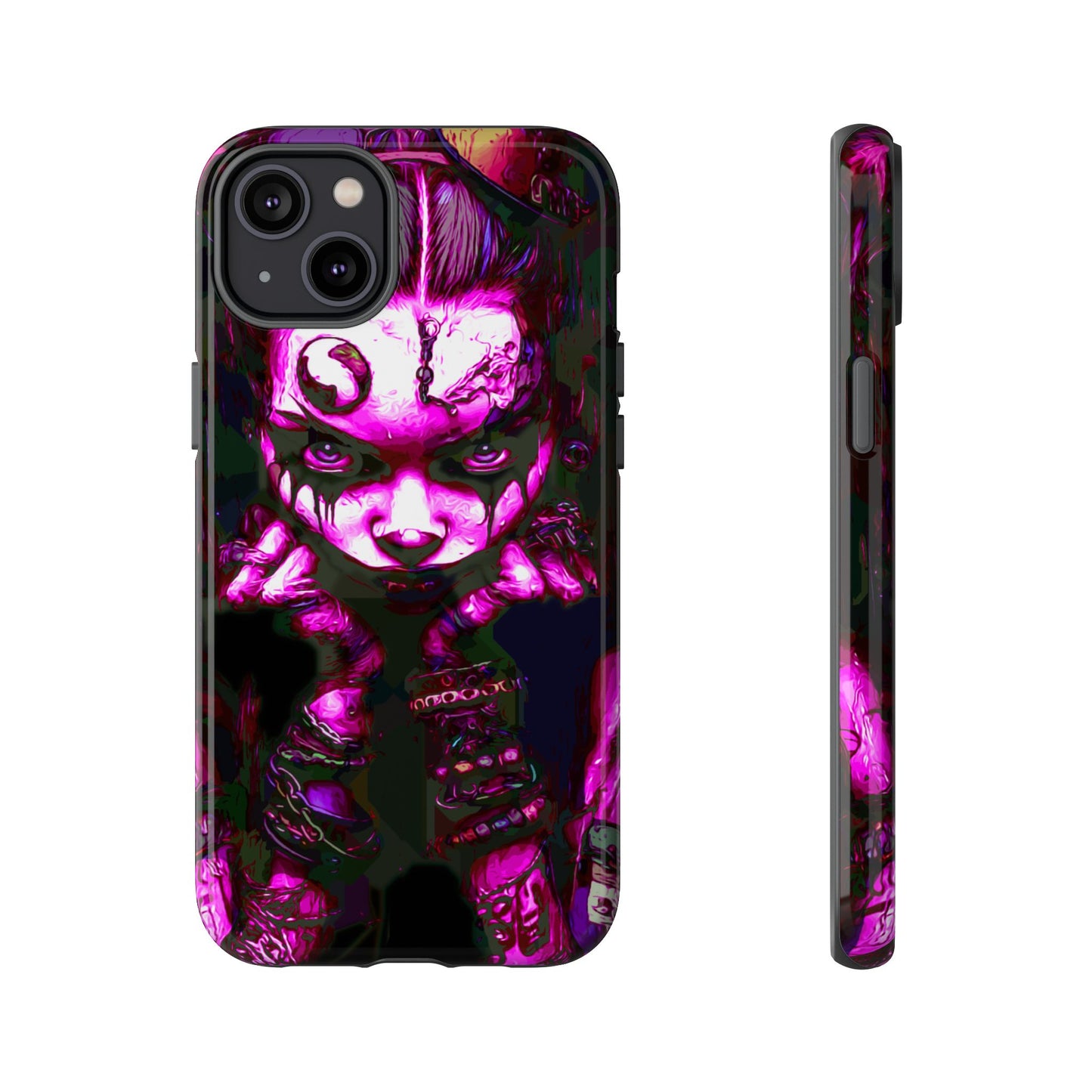 Sassy Goth Girl Tough Phone Case