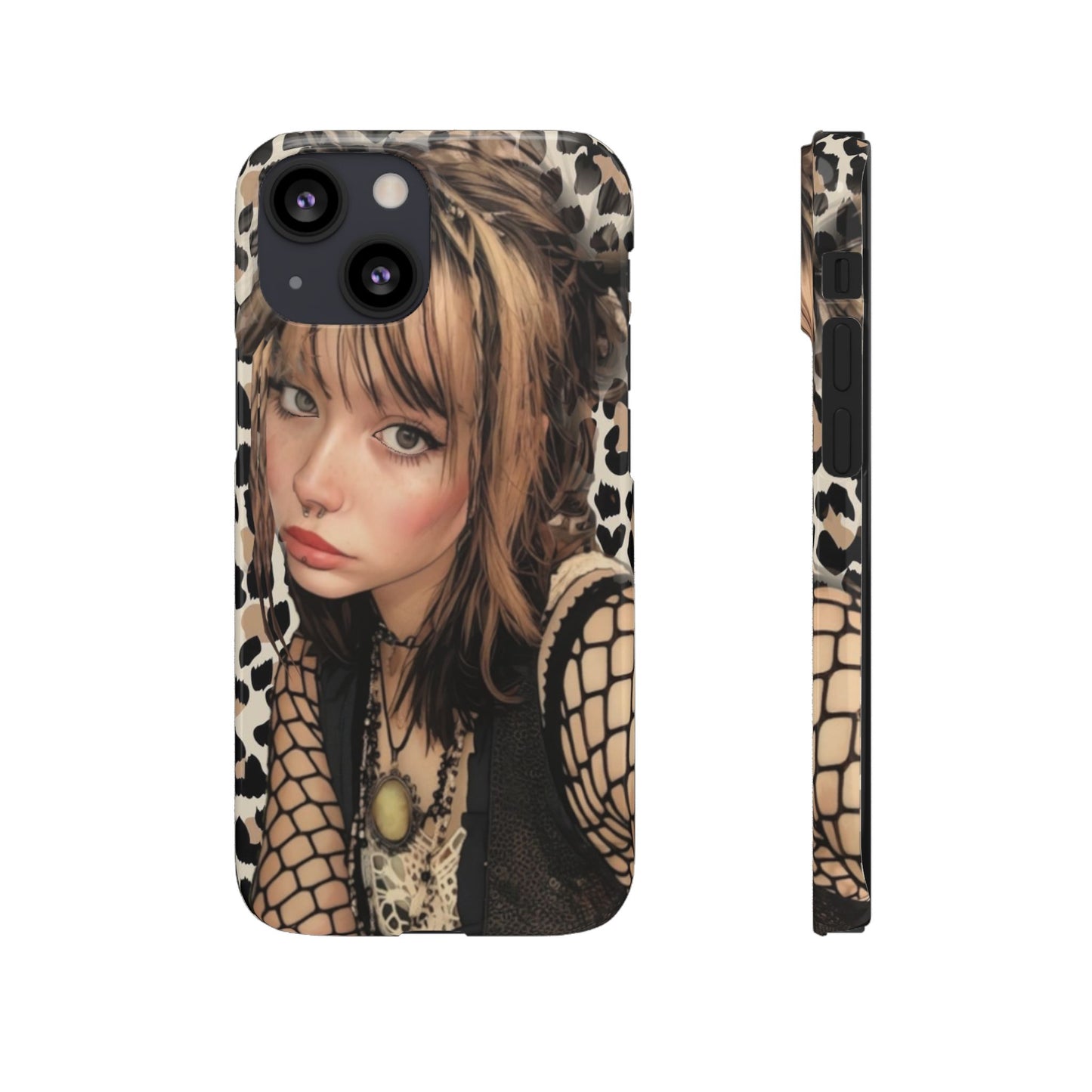 Gothical Leopard Snap Phone Case