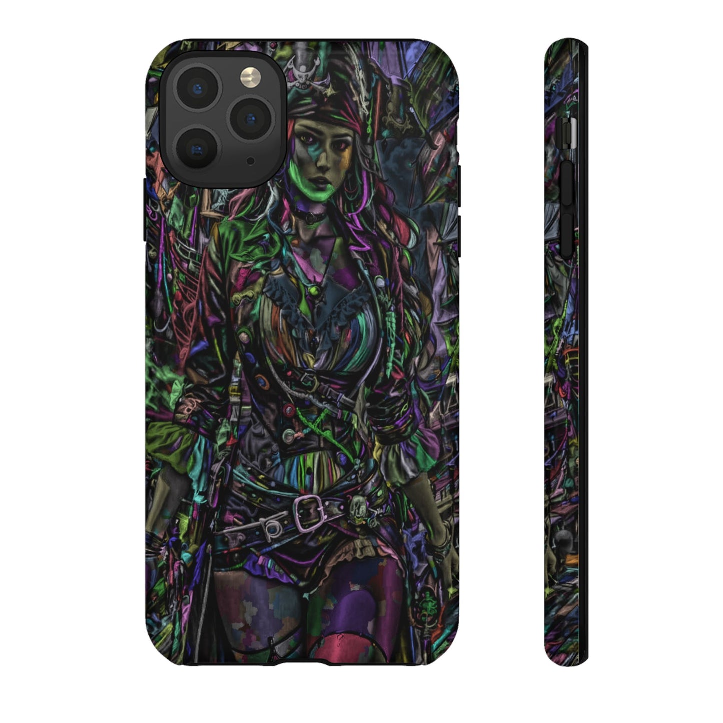 Female Pirate Tough Phone Case