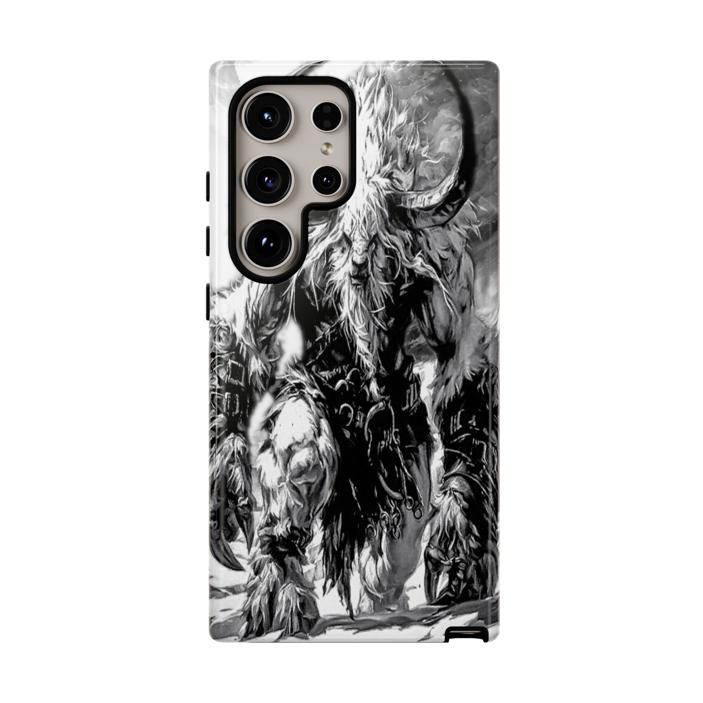 Snow Mountain Creature Tough Phone Case