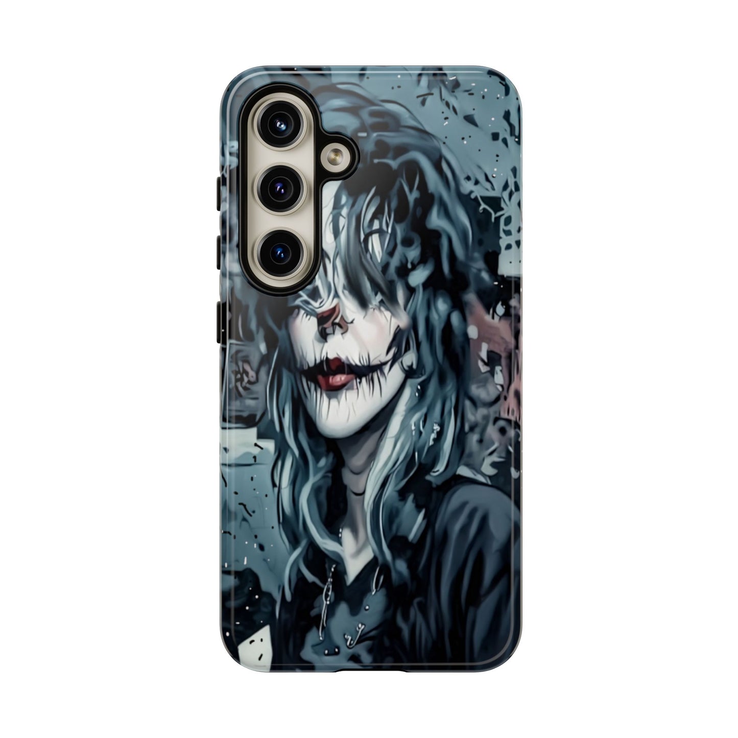 Blinded By Hair Tough Phone Case