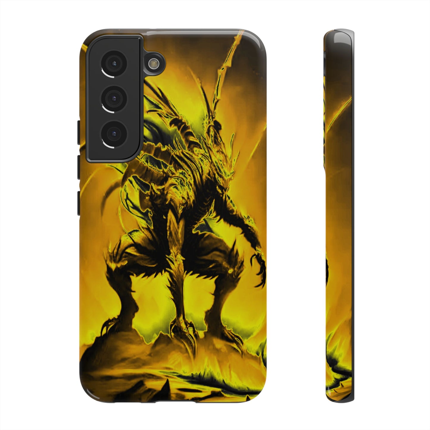 Crouching Fantasy Creature Tough Phone Case