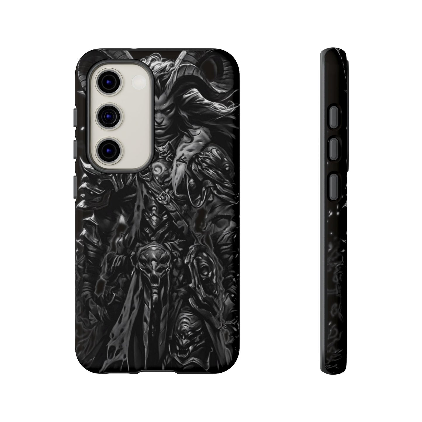 Large Horned Man Tough Phone Case