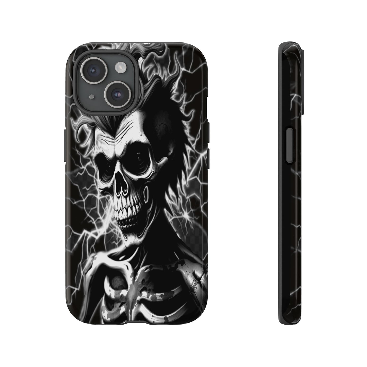 Electric Skull Tough Phone Case