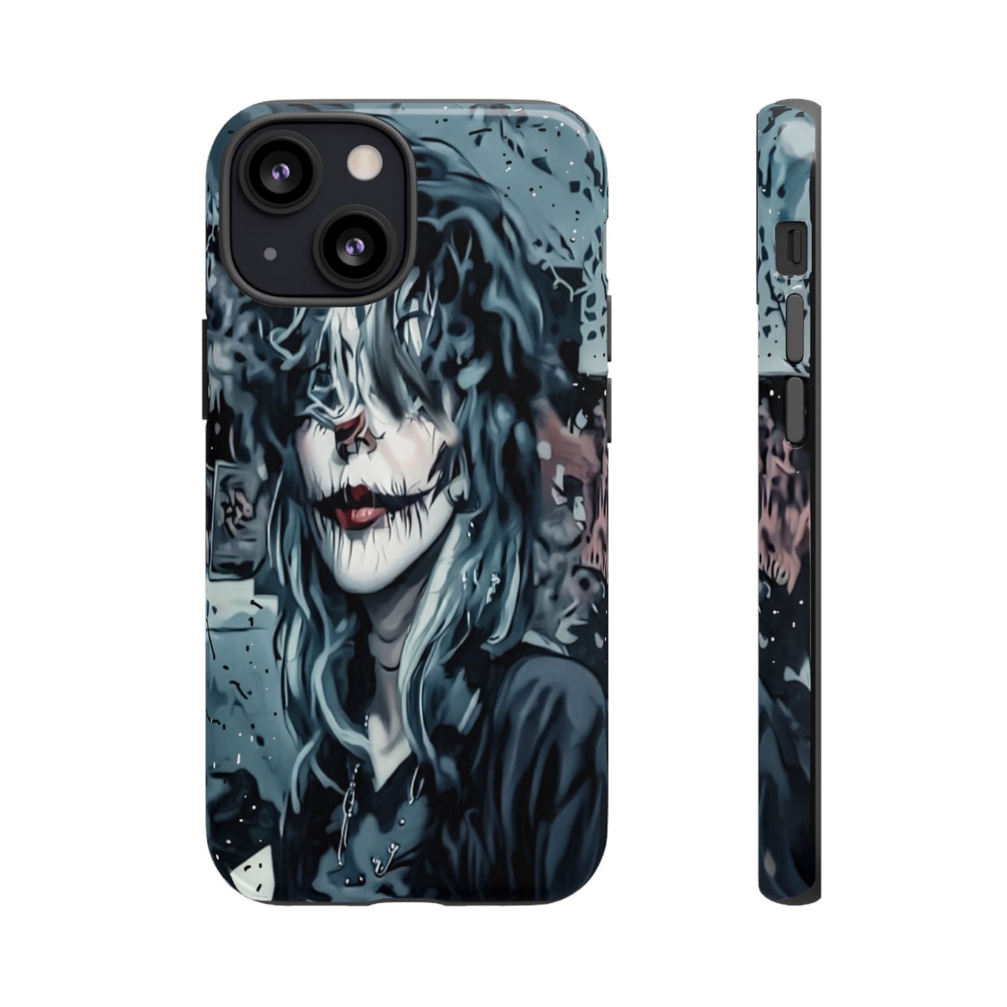 Blinded By Hair Tough Phone Case