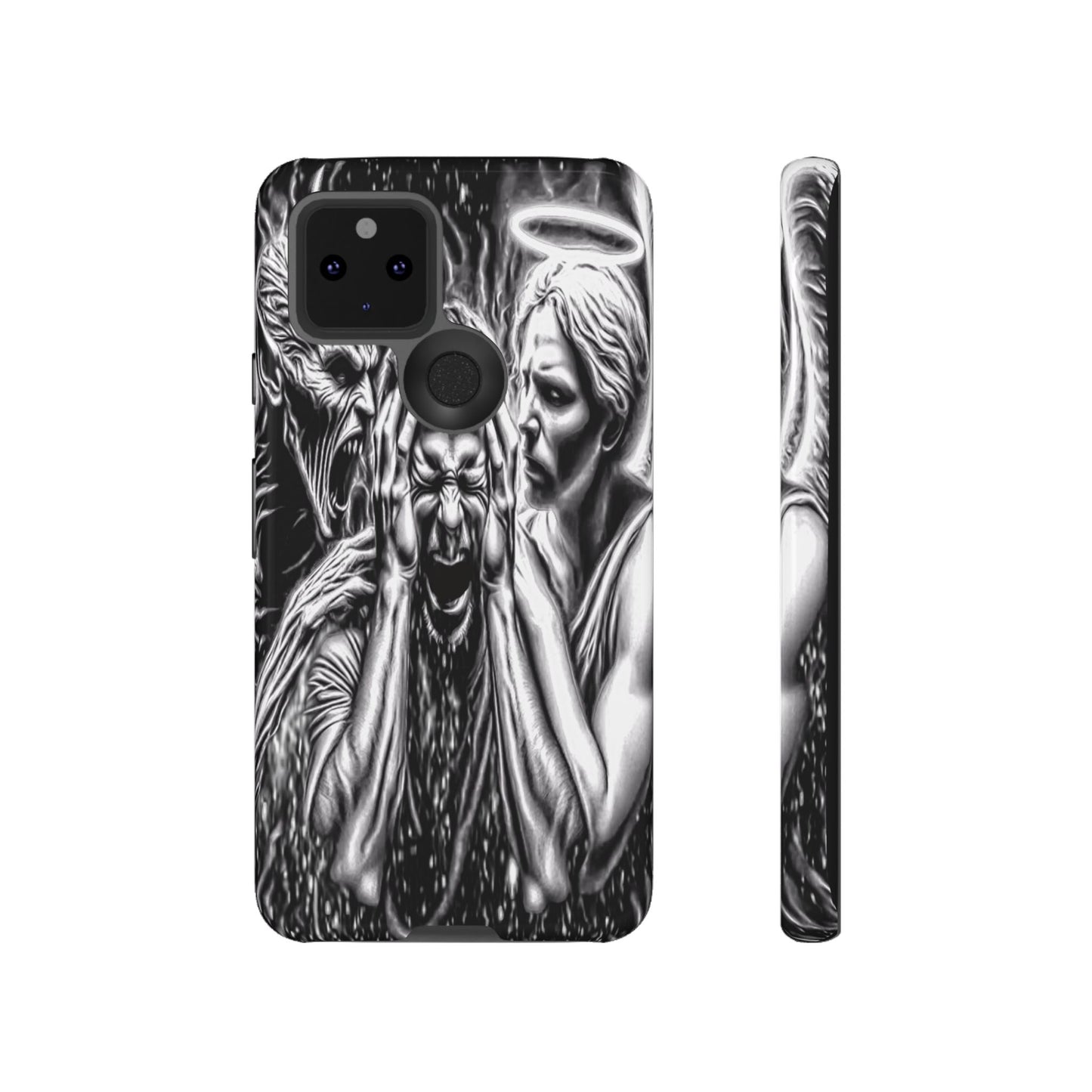 Good Vs Evil Tough Phone Case