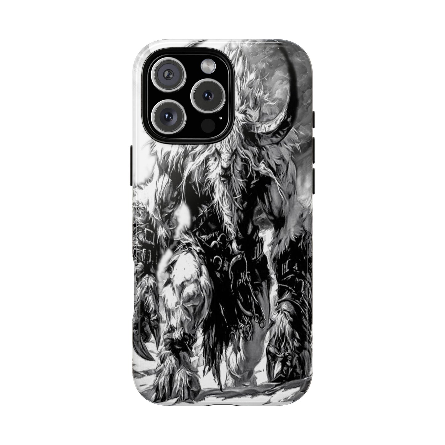 Snow Mountain Creature Tough Phone Case