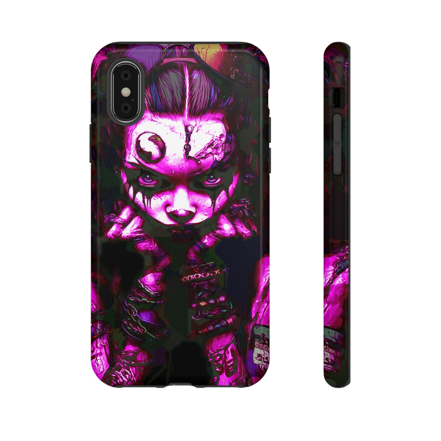 Sassy Goth Girl Tough Phone Case