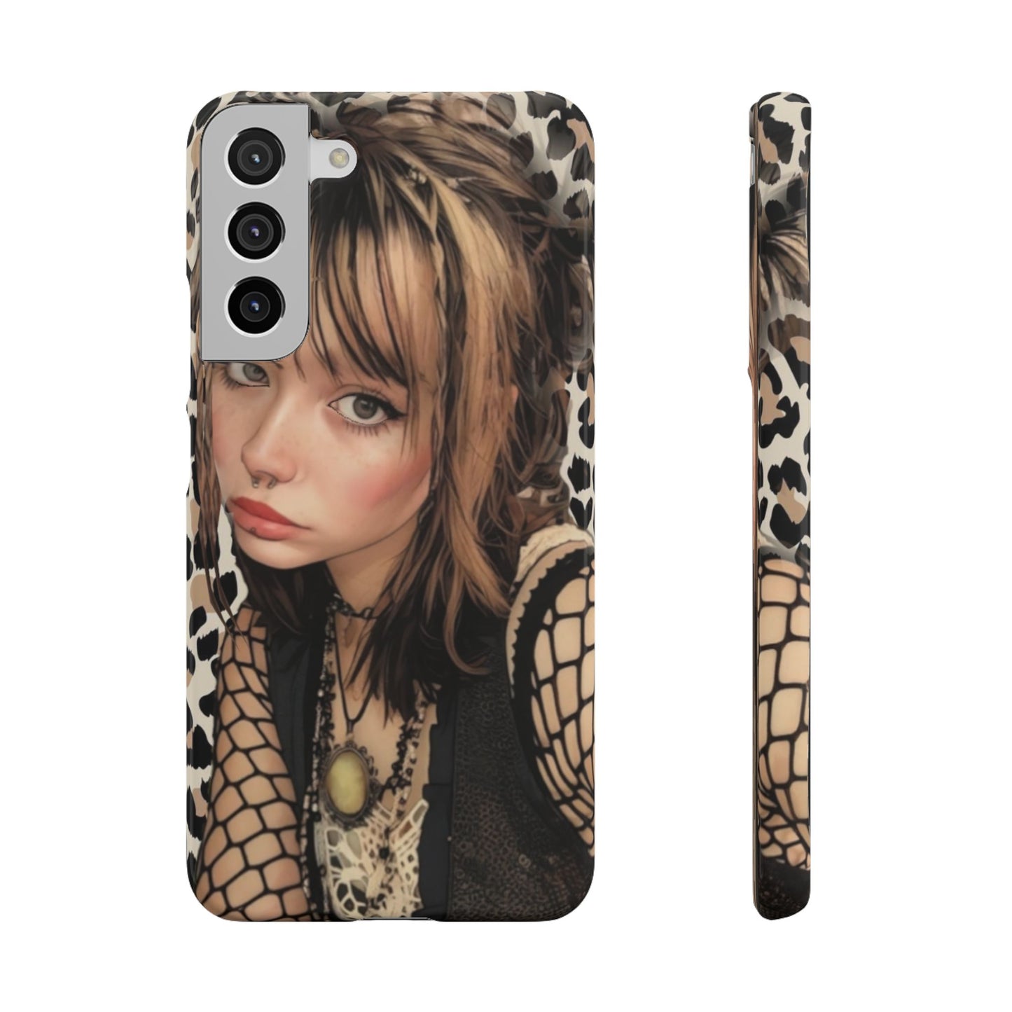 Gothical Leopard Snap Phone Case