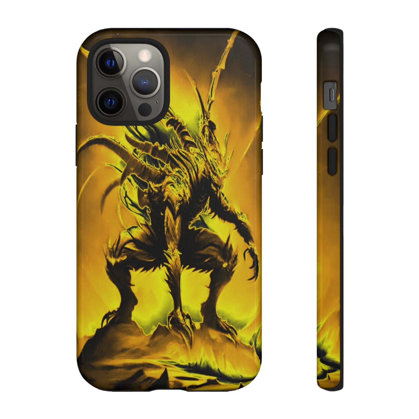 Crouching Fantasy Creature Tough Phone Case